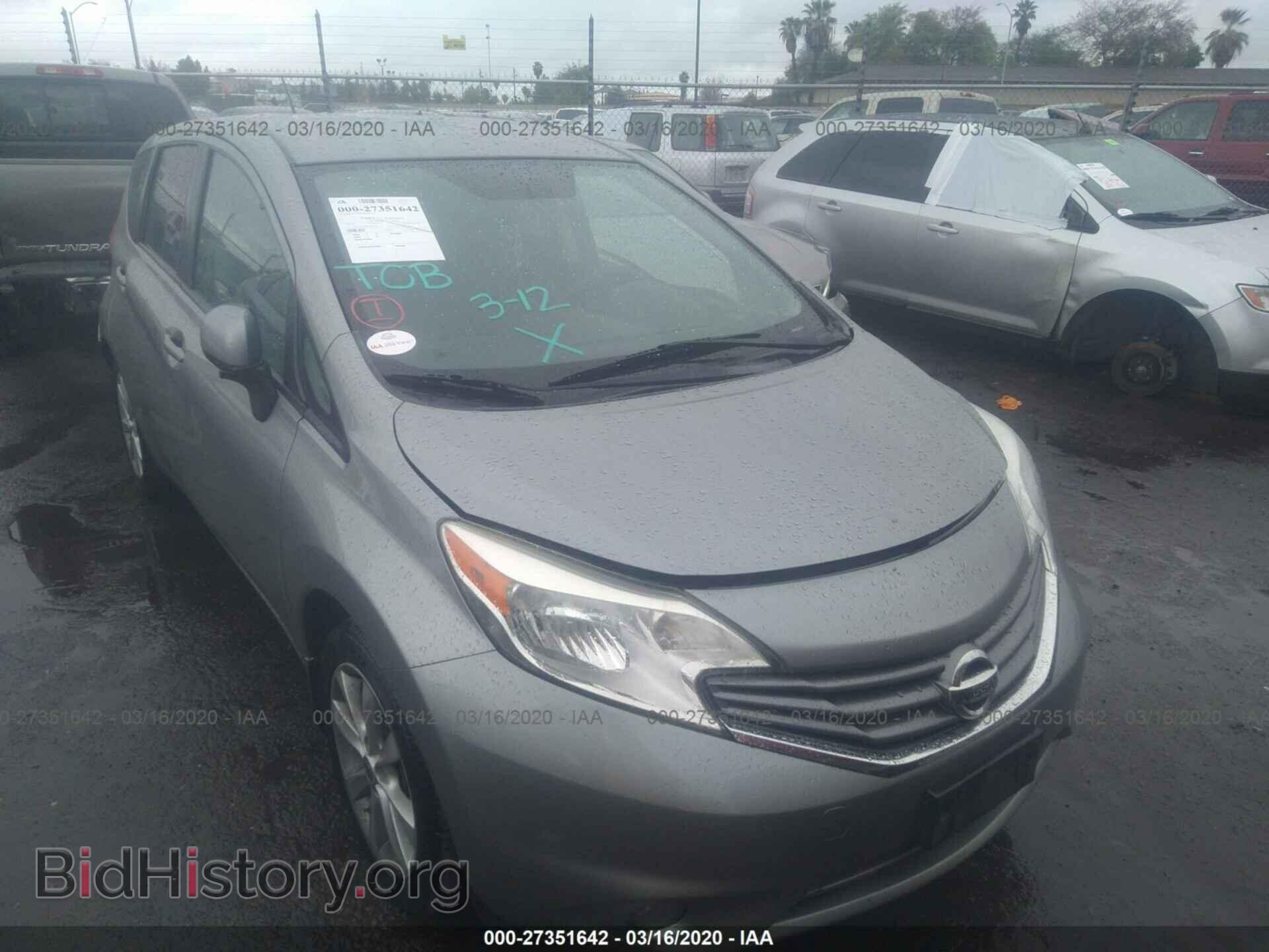 Фотография 3N1CE2CP8EL362190 - NISSAN VERSA NOTE 2014