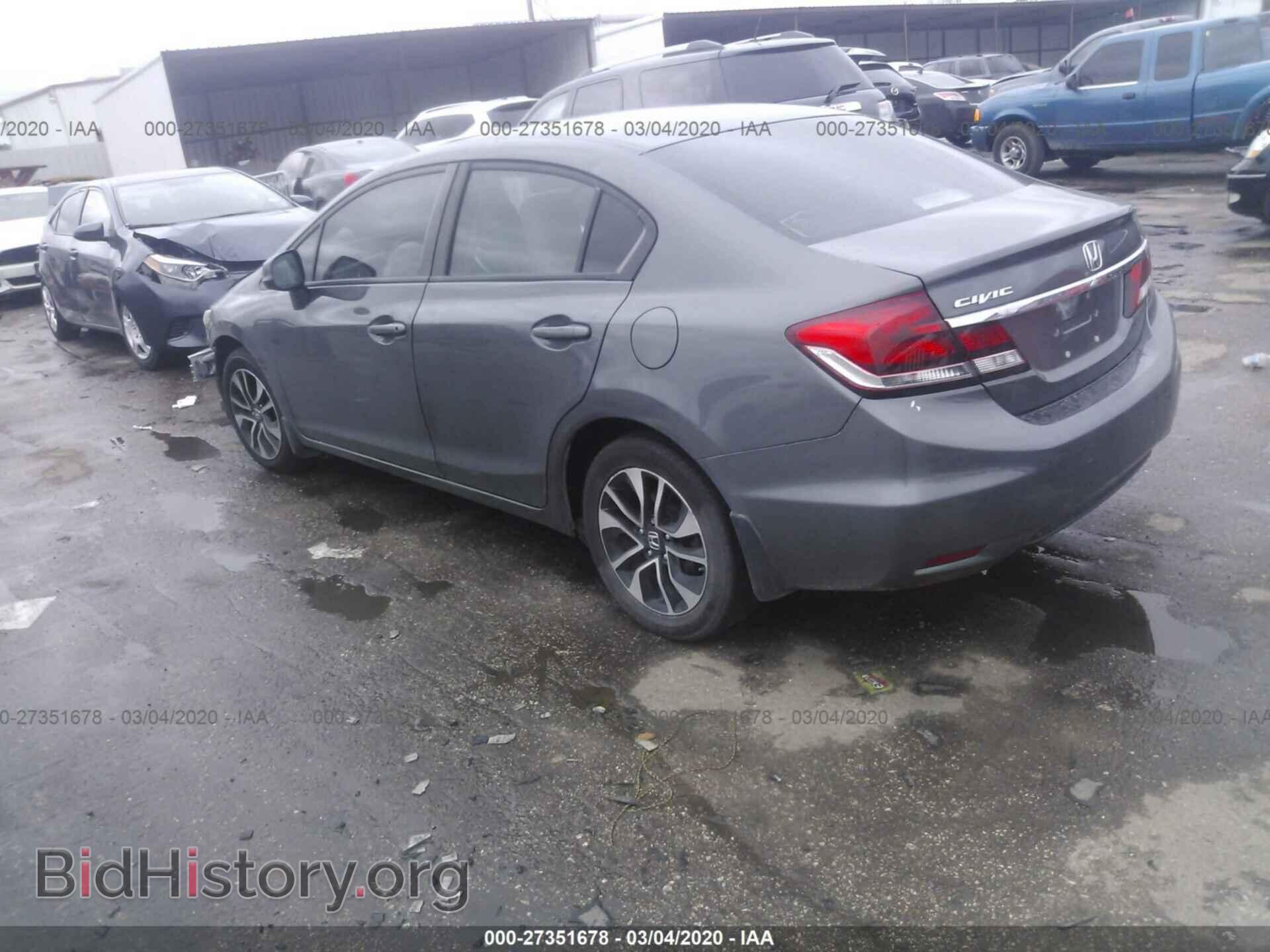 2013 HONDA CIVIC - VIN: 2HGFB2F97DH545380 - Фото 3