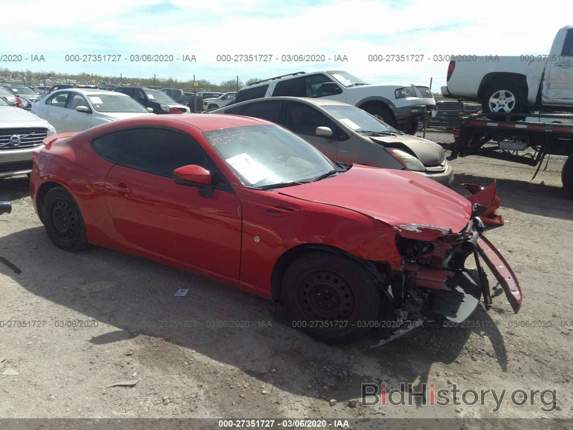 Photo JF1ZNAA19H8706103 - TOYOTA 86 2017