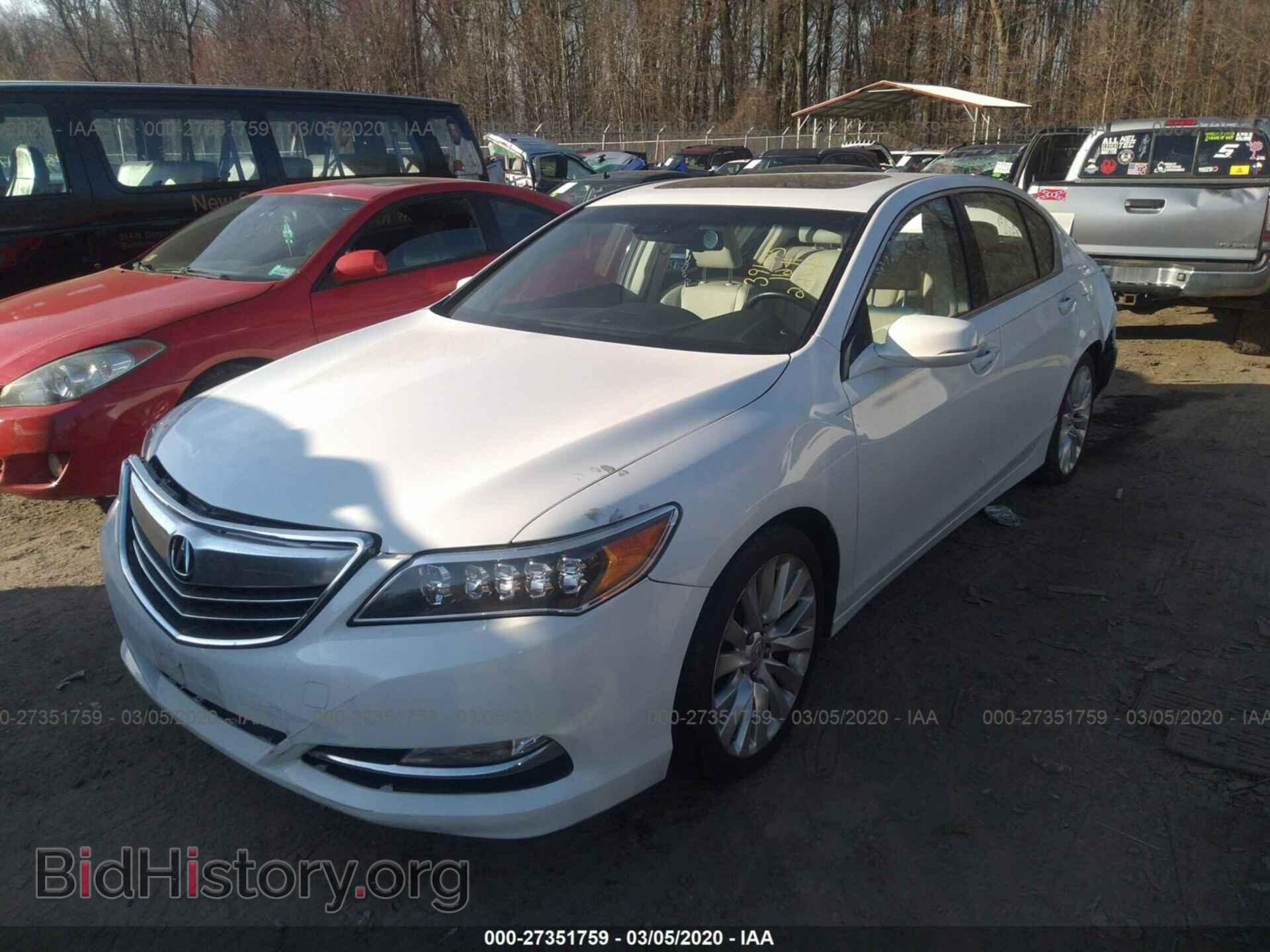 2015 ACURA RLX - VIN: JH4KC1F56FC000258 - Фото 2