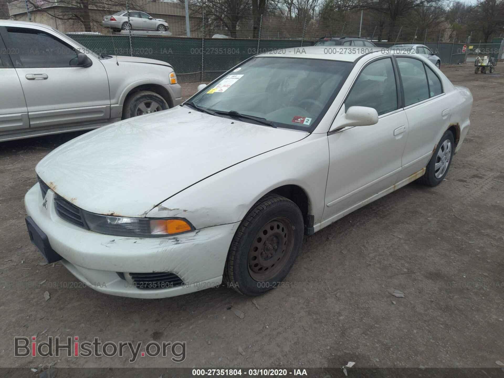 2002 Mitsubishi Galant - VIN: 4A3AA46GX2E165134 - Фото 2