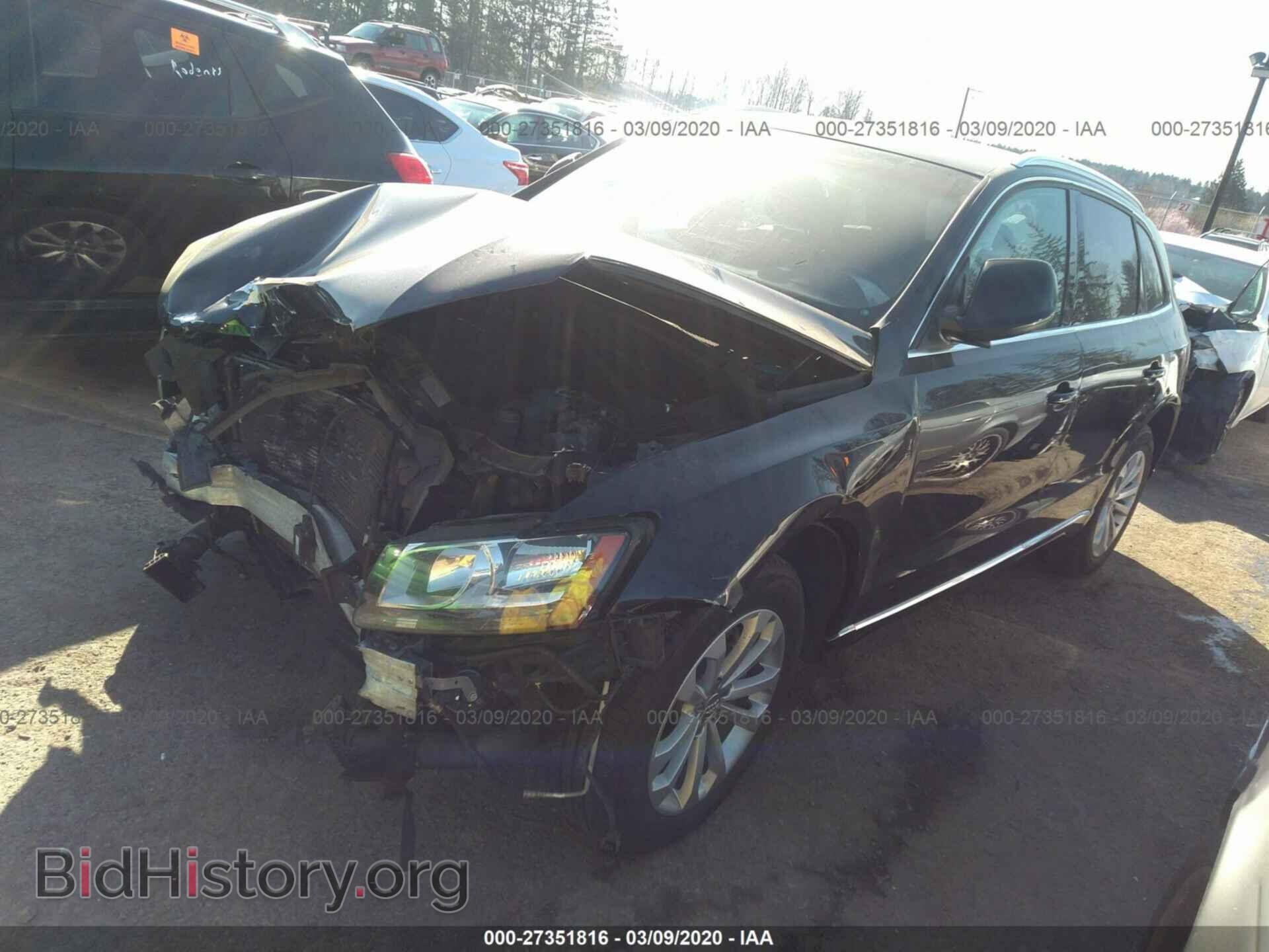 2013 AUDI Q5 - VIN: WA1CFAFP4DA018145 - Фото 2