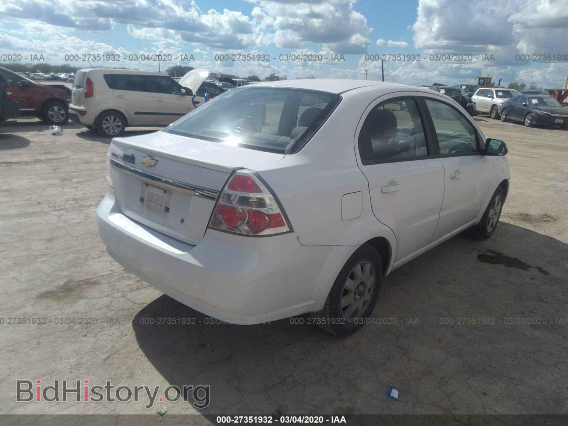 2011 CHEVROLET AVEO - VIN: KL1TD5DE6BB134109 - Фото 4