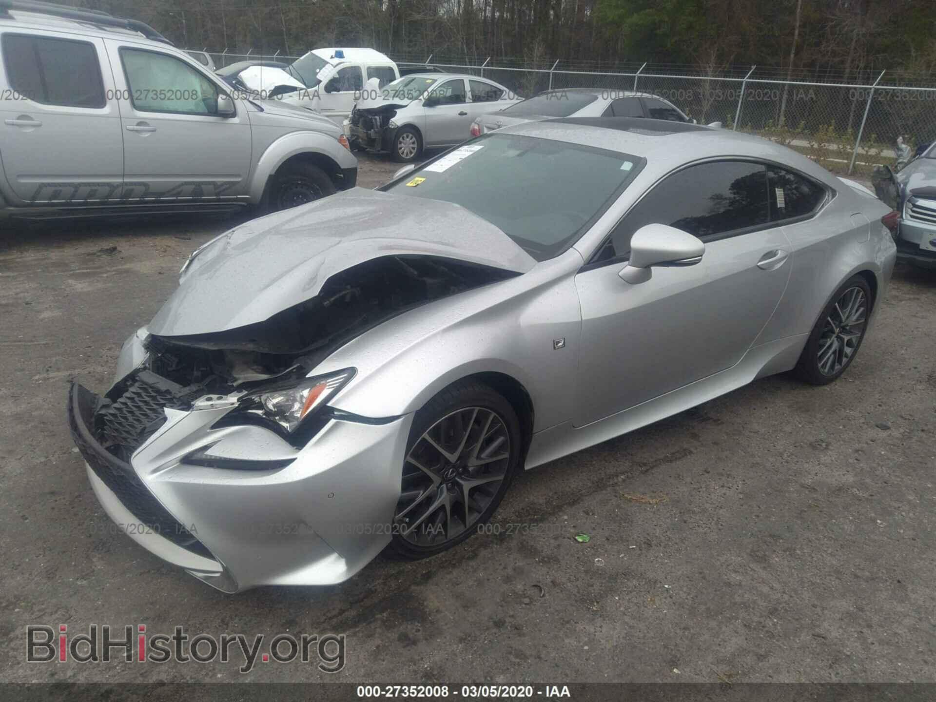 2016 LEXUS RC - VIN: JTHHA5BC8G5004426 - Фото 2