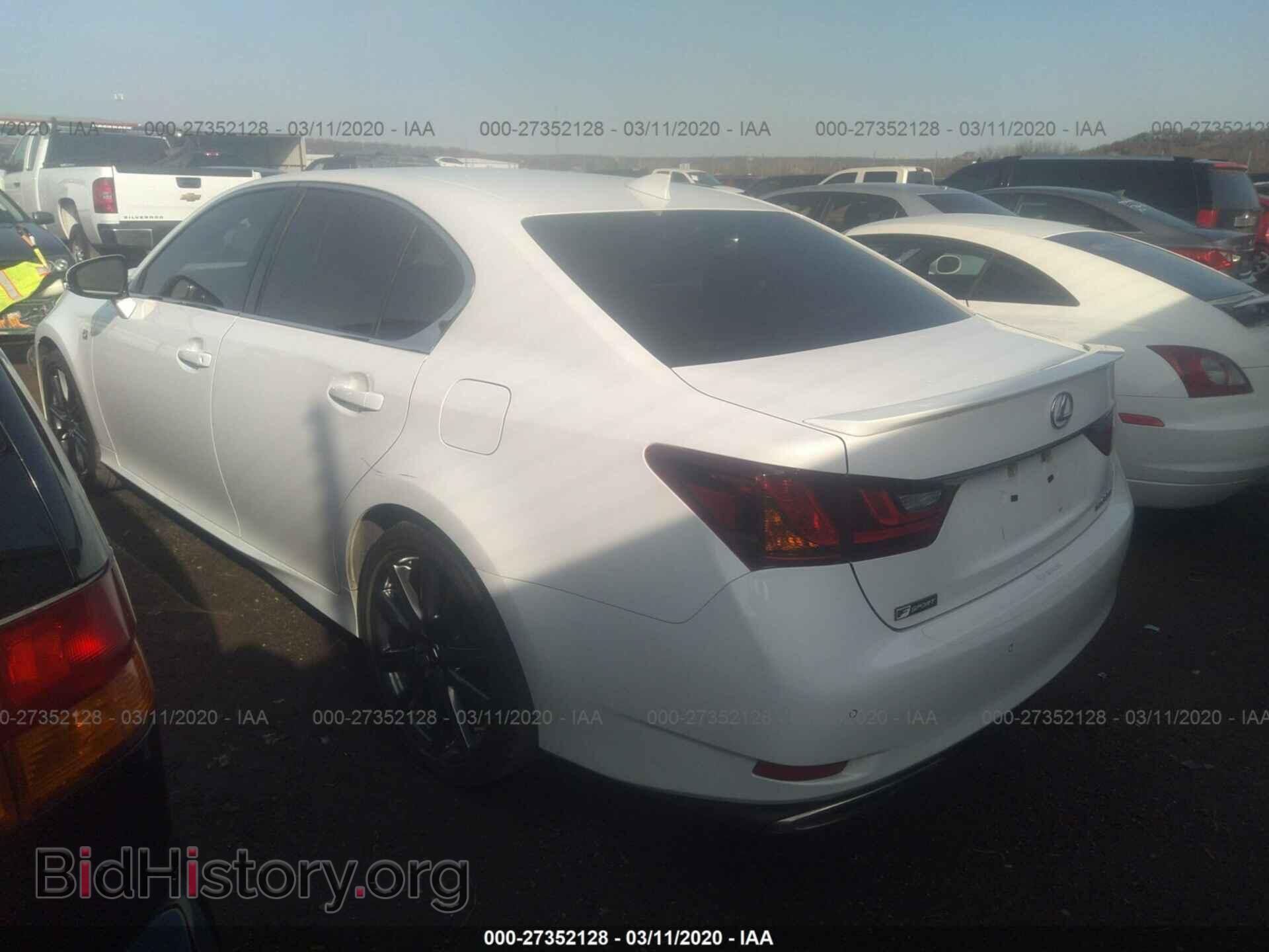 2015 LEXUS GS - VIN: JTHBE1BL4FA007932 - Фото 3