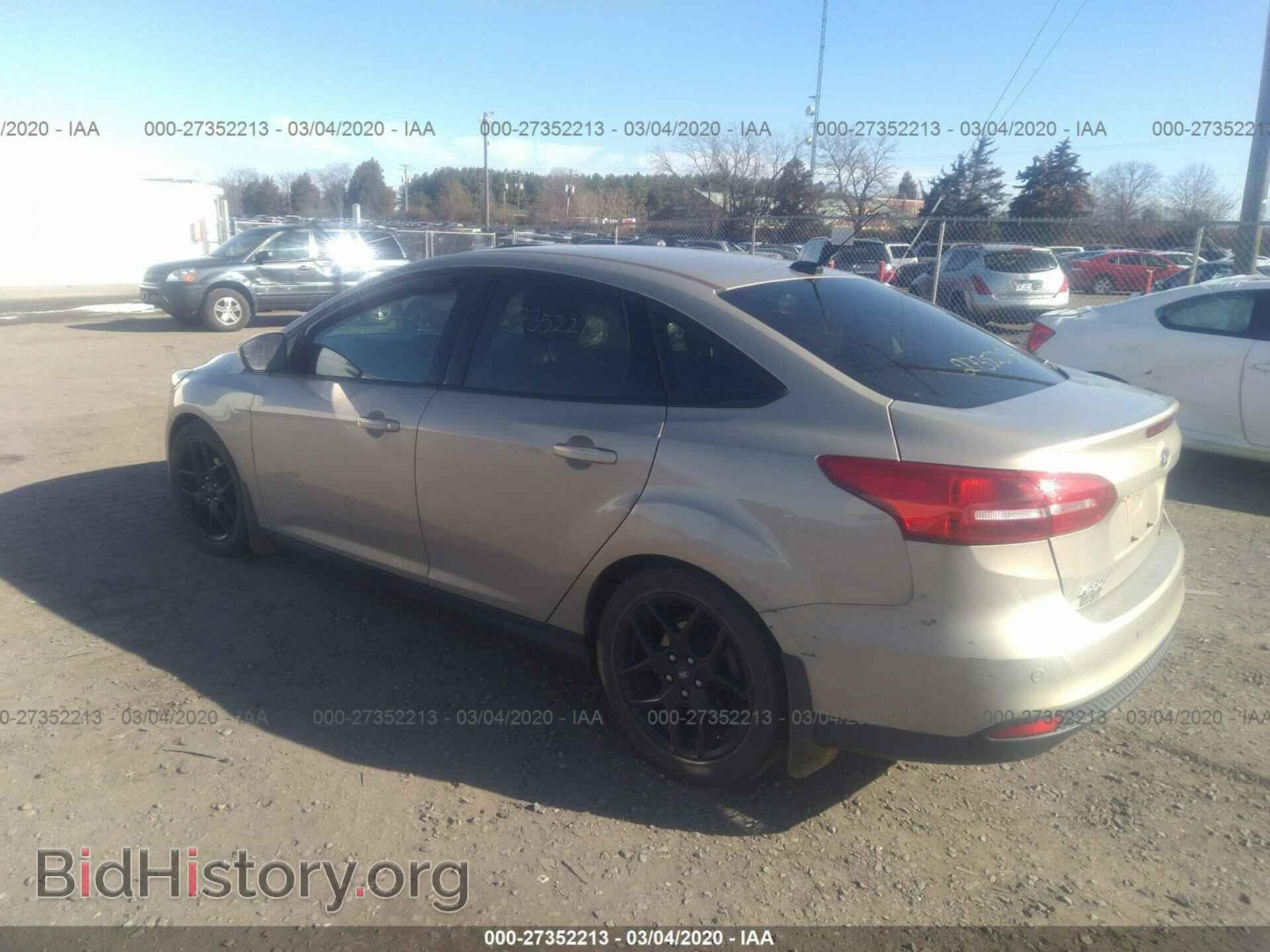 2016 FORD FOCUS - VIN: 1FADP3FEXGL292725 - Фото 3