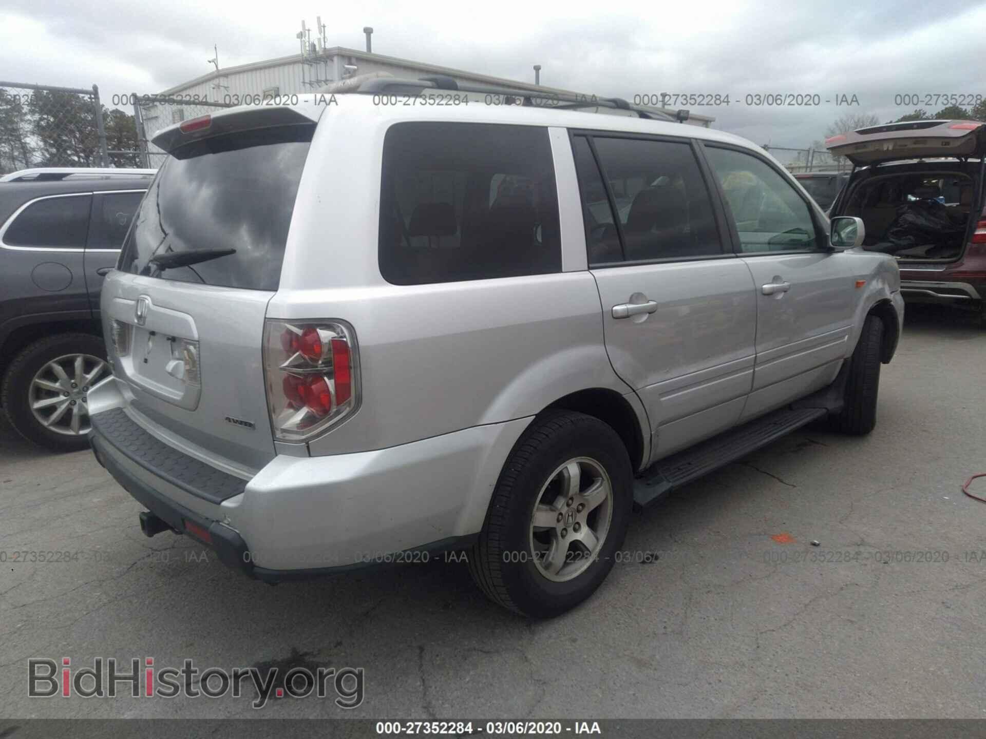 2006 HONDA PILOT - VIN: 2HKYF18746H505883 - Фото 4