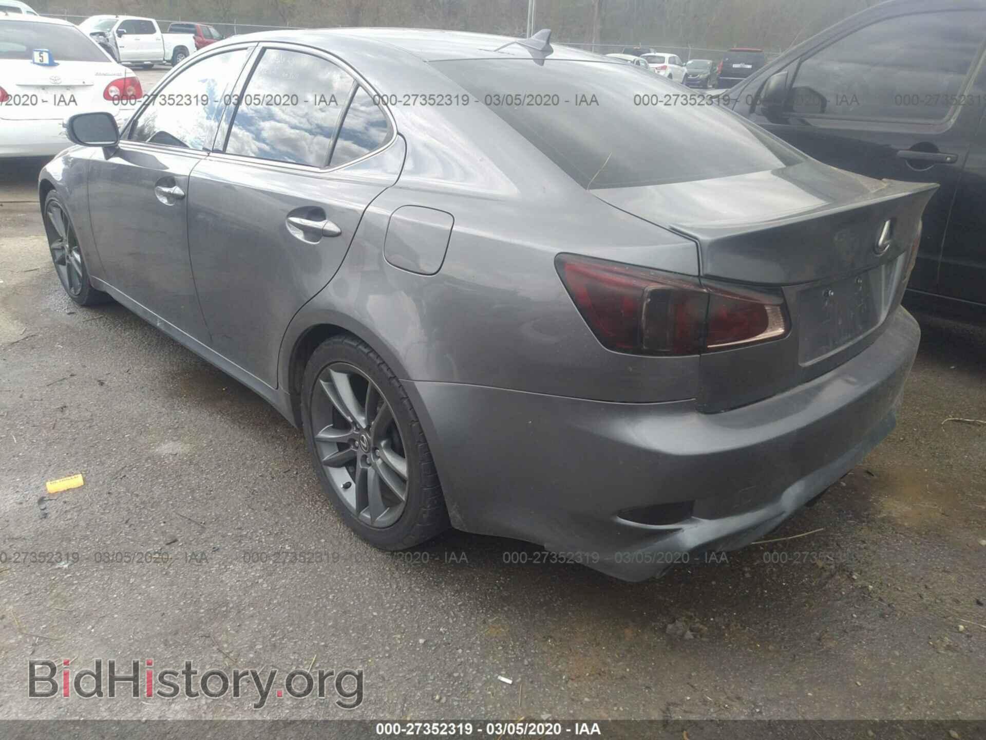2012 LEXUS IS - VIN: JTHBF5C24C5165377 - Фото 3