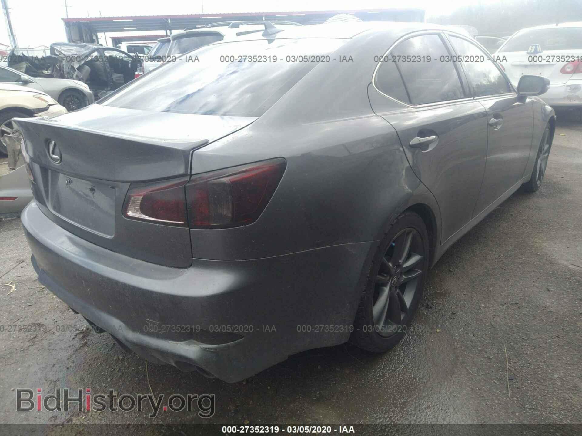 2012 LEXUS IS - VIN: JTHBF5C24C5165377 - Фото 4