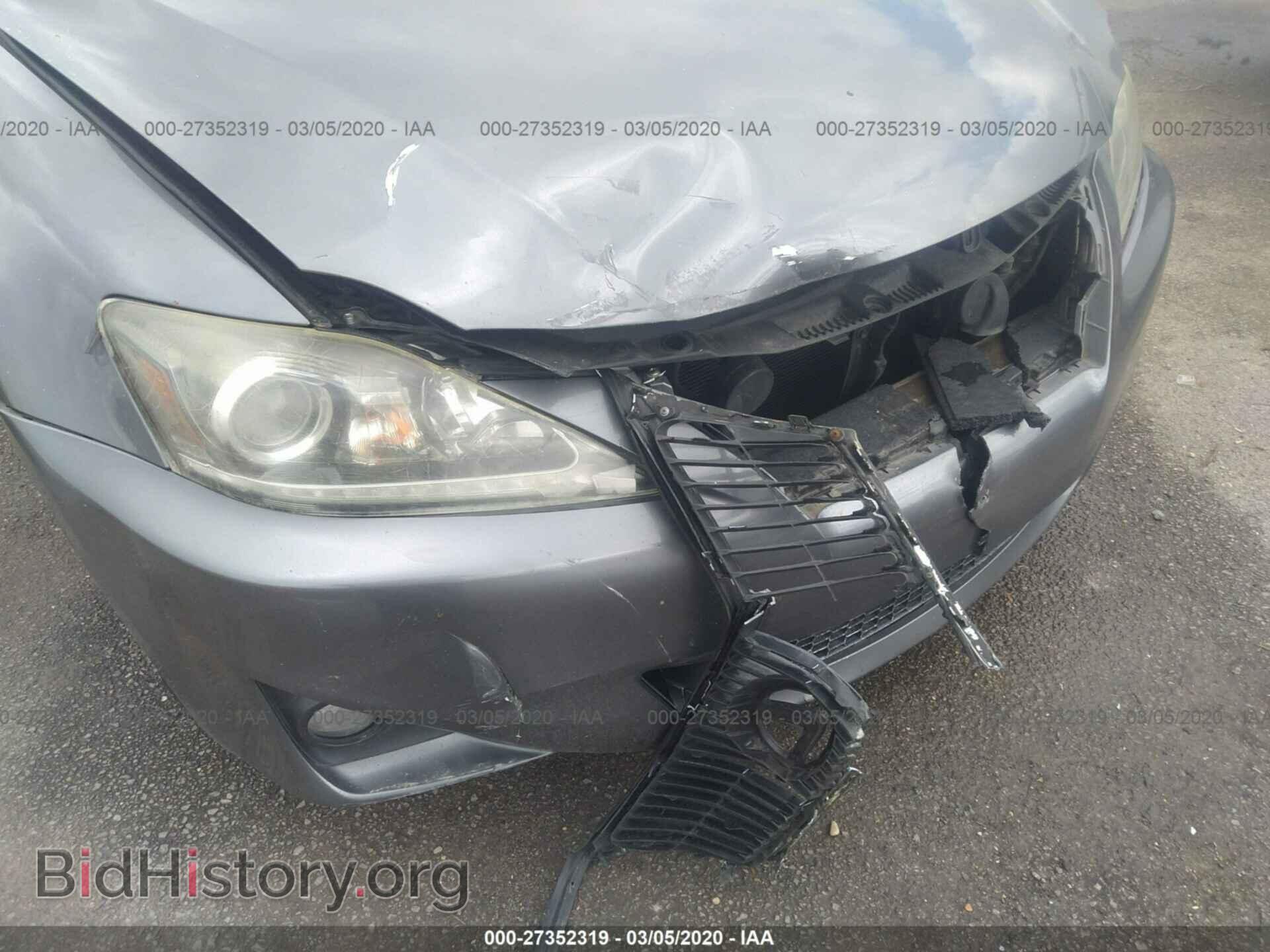 2012 LEXUS IS - VIN: JTHBF5C24C5165377 - Фото 6