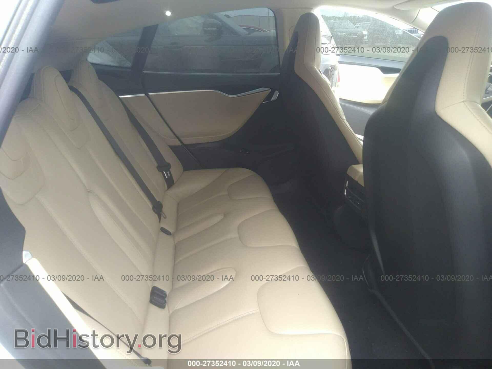 2014 TESLA MODEL S - VIN: 5YJSA1S10EFP40156 - Фото 8