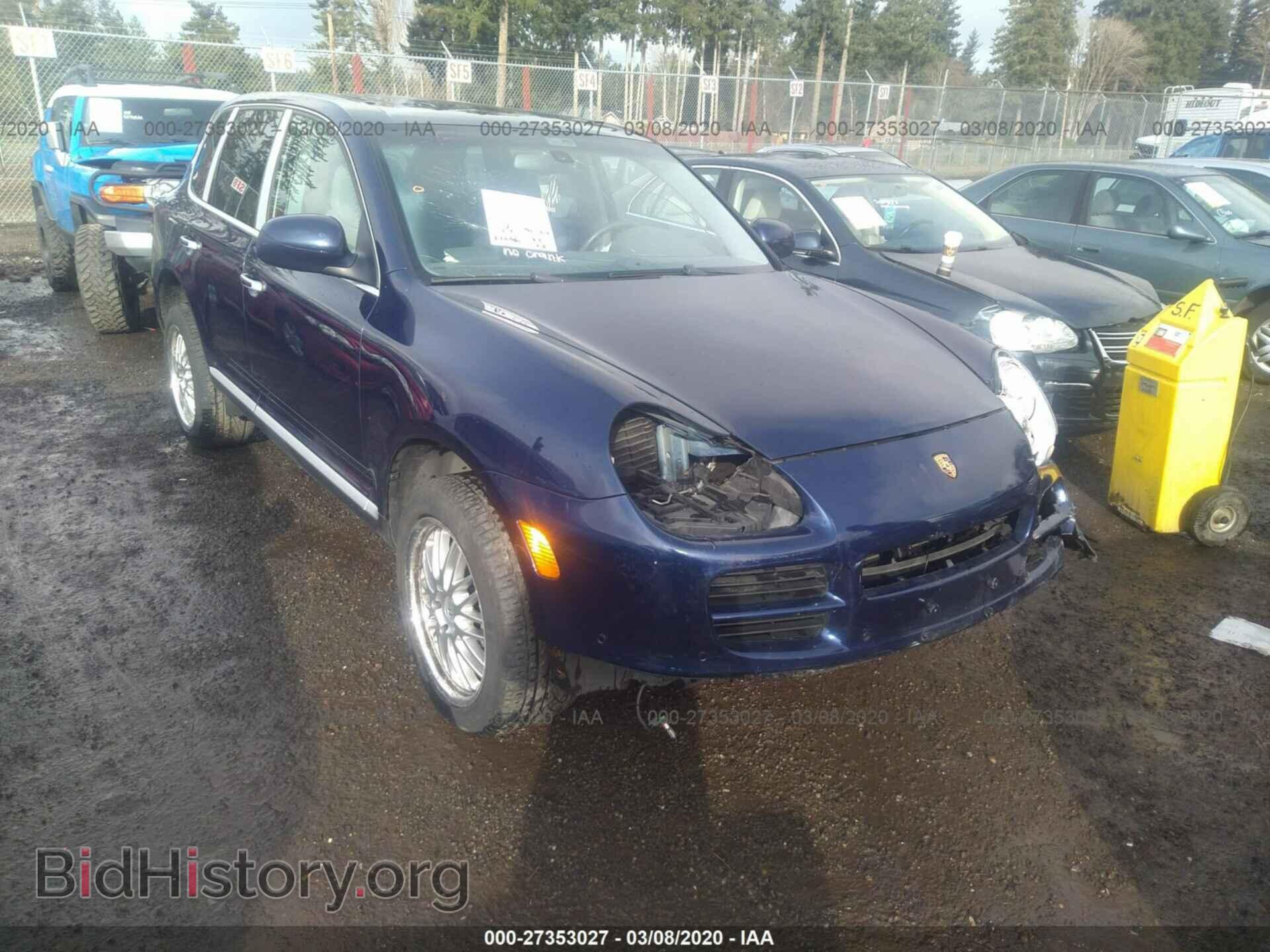 Photo WP1AB29P24LA68958 - PORSCHE CAYENNE 2004