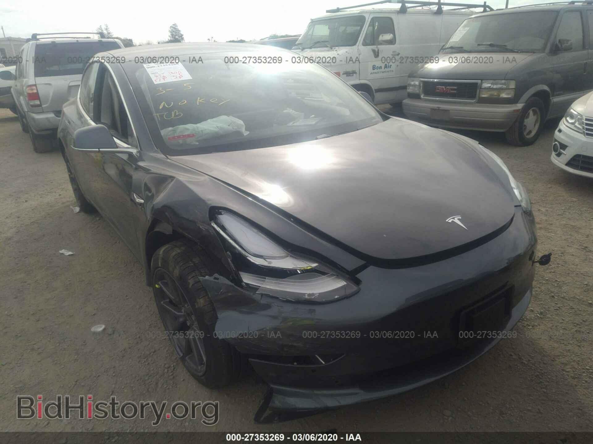 Photo 5YJ3E1EA7LF630304 - TESLA MODEL 3 2020
