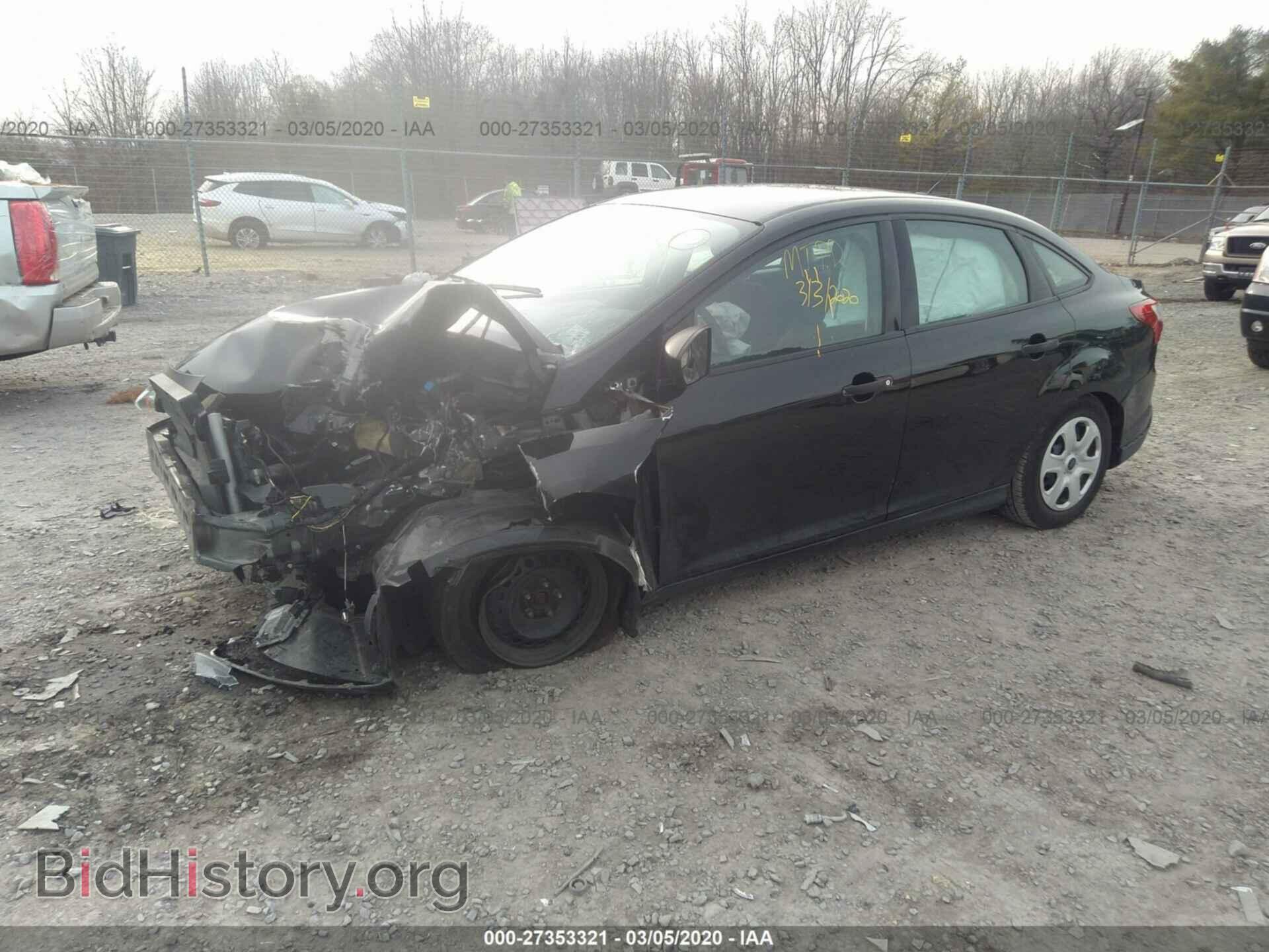 2014 FORD FOCUS - VIN: 1FADP3E29EL446555 - Фото 2