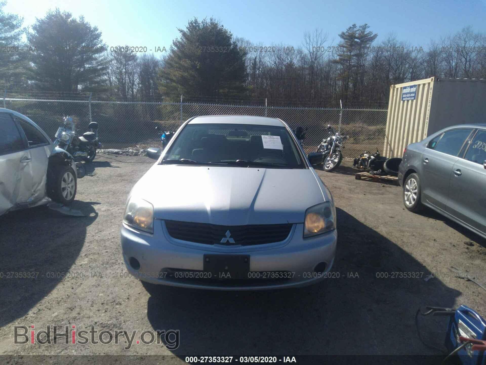 2007 MITSUBISHI GALANT - VIN: 4A3AB26F97E075568 - Фото 6
