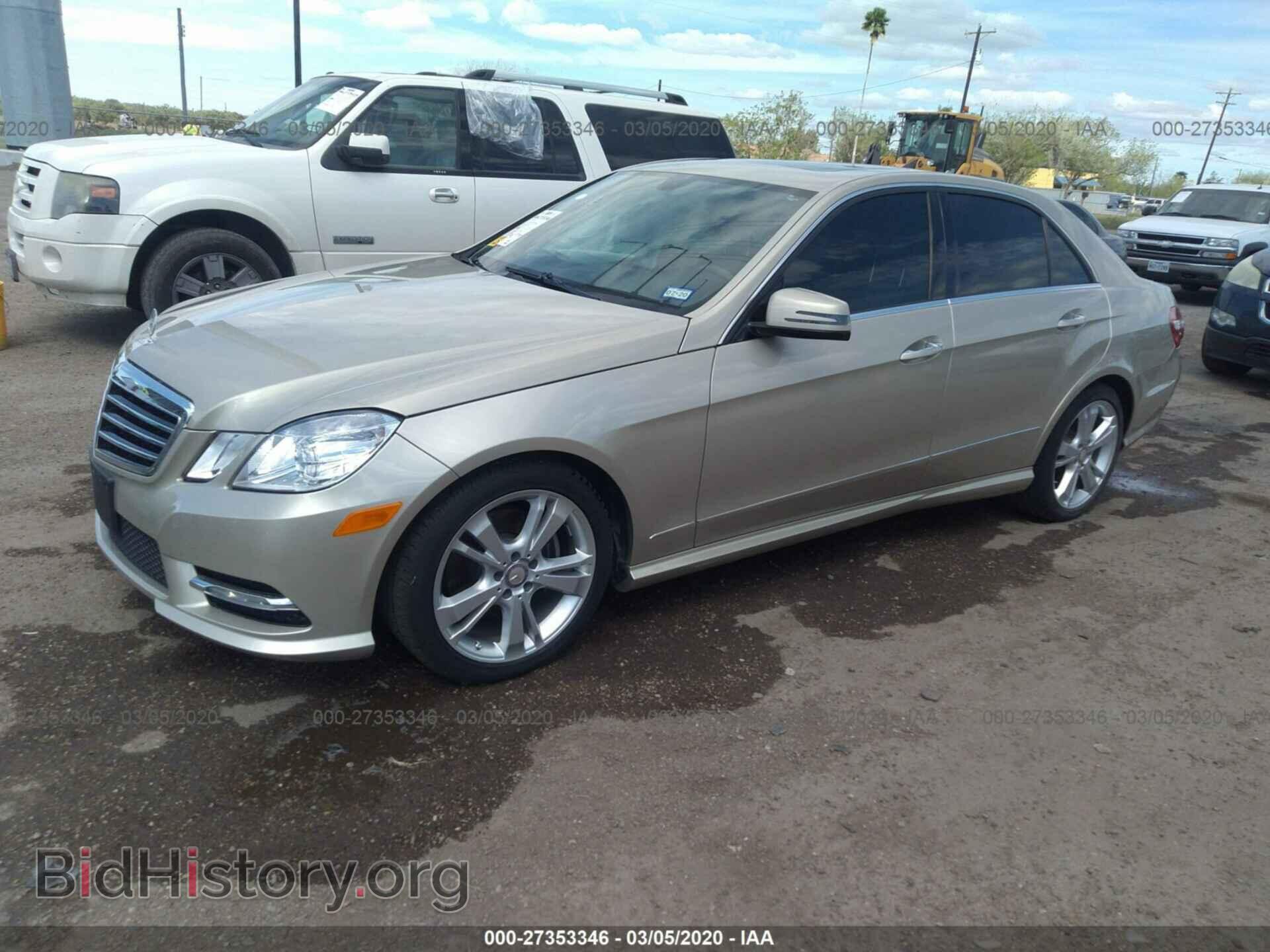 2013 MERCEDES-BENZ E - VIN: WDDHF5KB5DA744468 - Фото 2