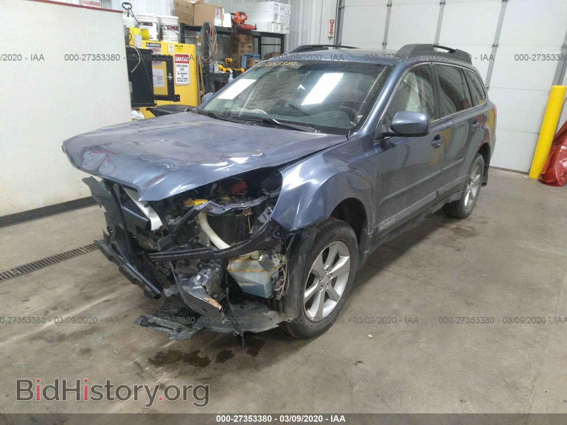 2014 SUBARU OUTBACK - VIN: 4S4BRCLC4E3297846 - Фото 2