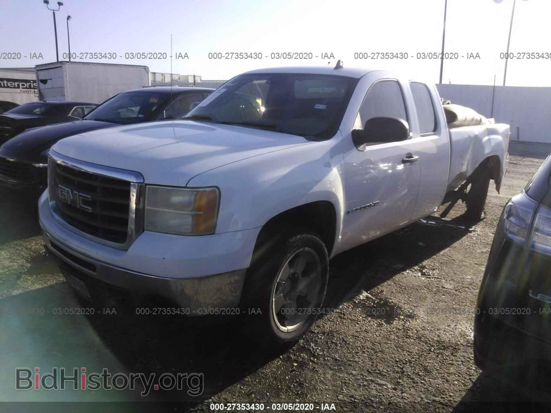 2007 GMC SIERRA - VIN: 1GTHK29K77E558566 - Фото 2