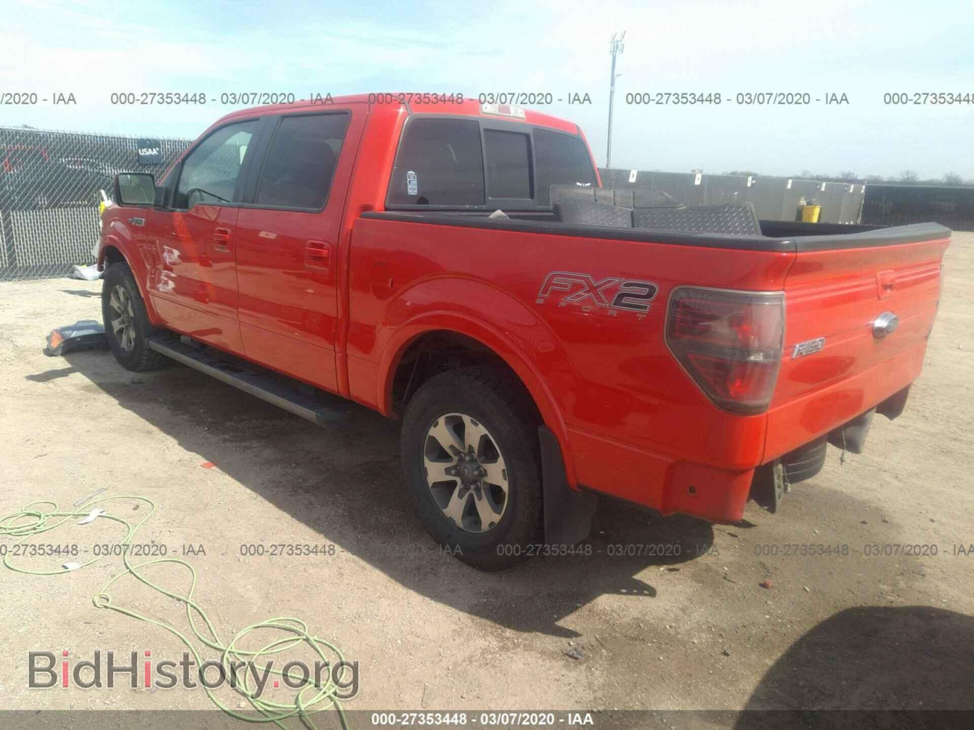 2012 FORD F150 - VIN: 1FTFW1CF9CFA25642 - Фото 3