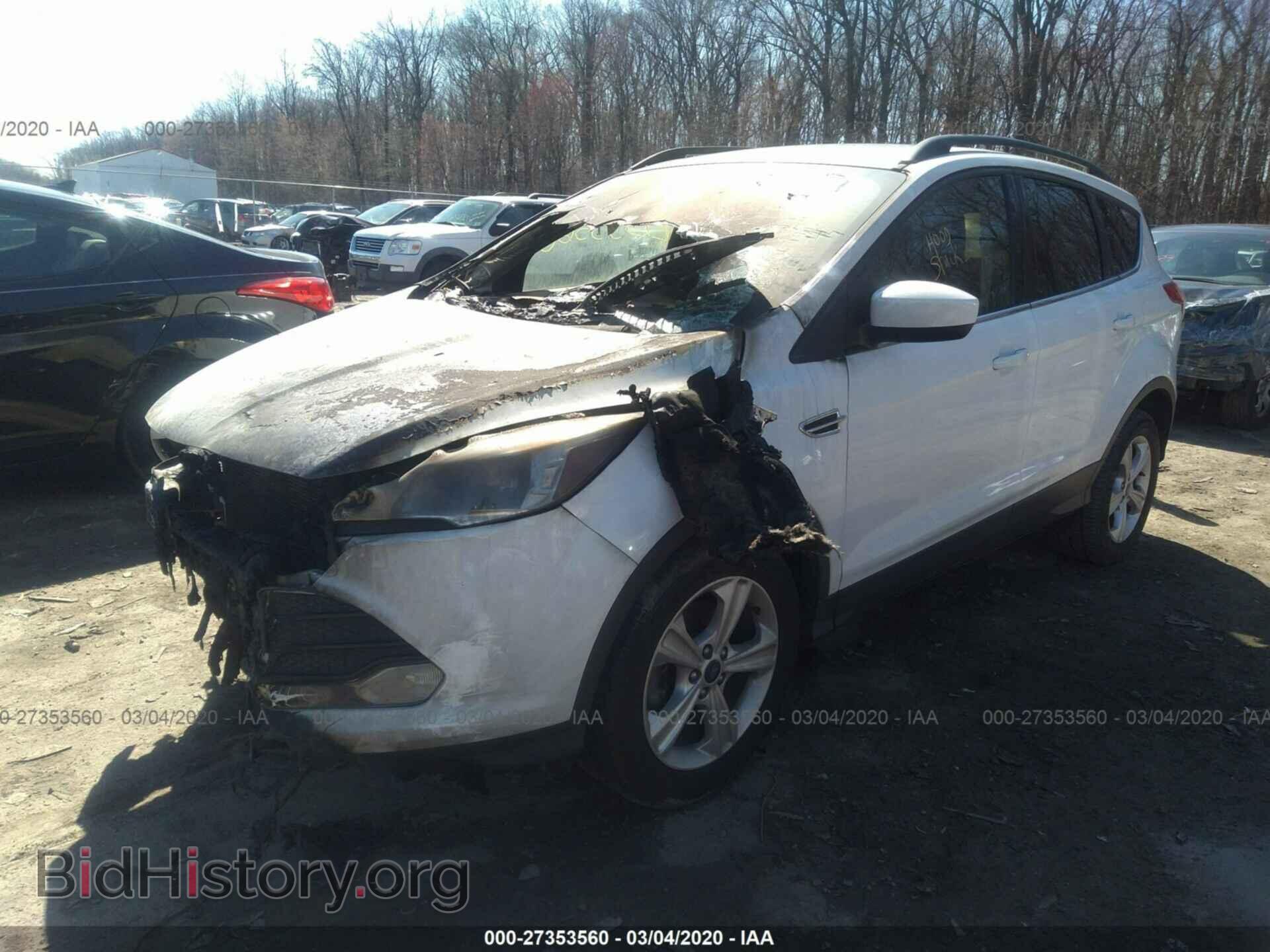 2014 FORD ESCAPE - VIN: 1FMCU0GX6EUC05306 - Фото 2