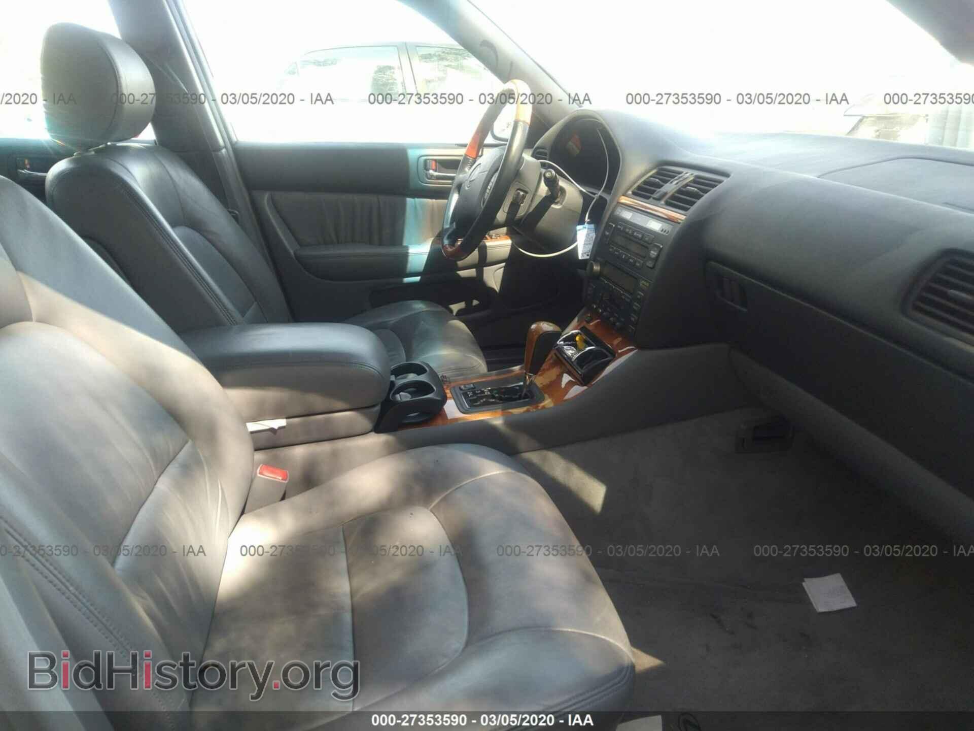 1998 LEXUS LS - VIN: JT8BH28F4W0129209 - Фото 5