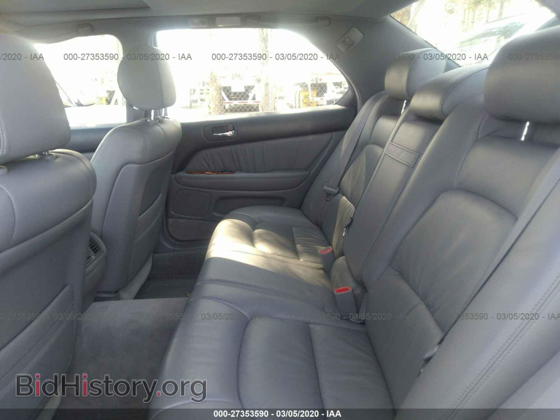 1998 LEXUS LS - VIN: JT8BH28F4W0129209 - Фото 8