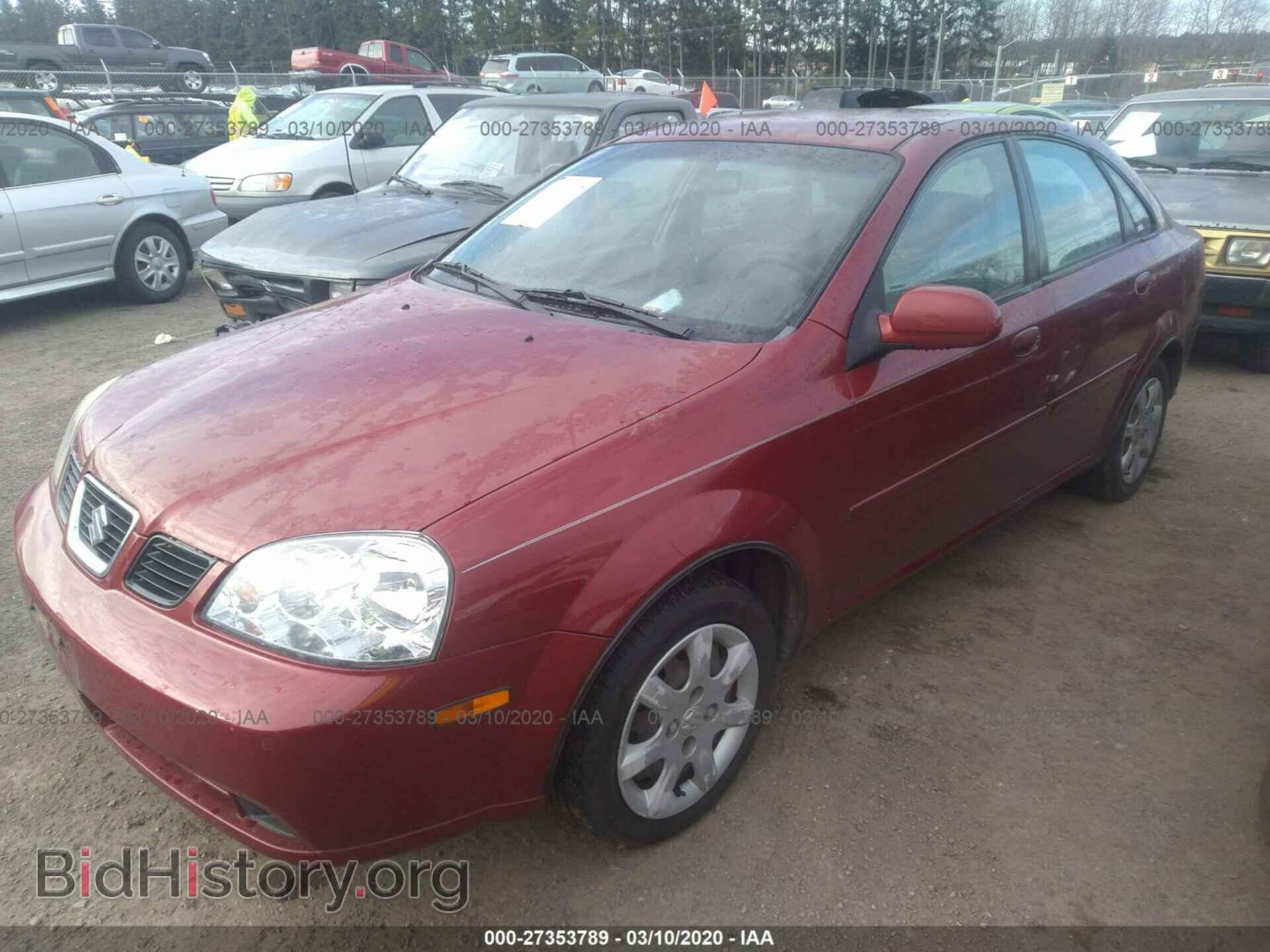 2004 SUZUKI FORENZA - VIN: KL5JD52Z04K064847 - Фото 2
