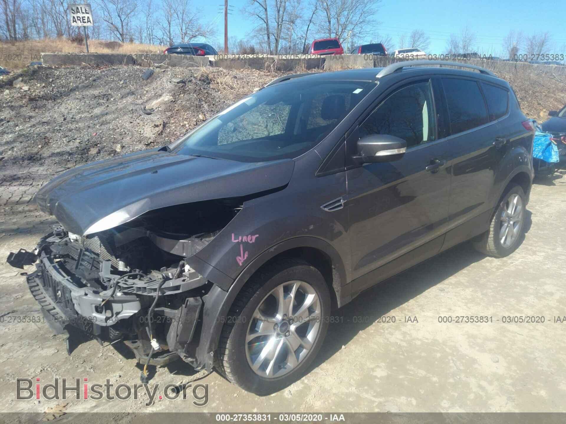 2014 FORD ESCAPE - VIN: 1FMCU9JX7EUA72956 - Фото 2