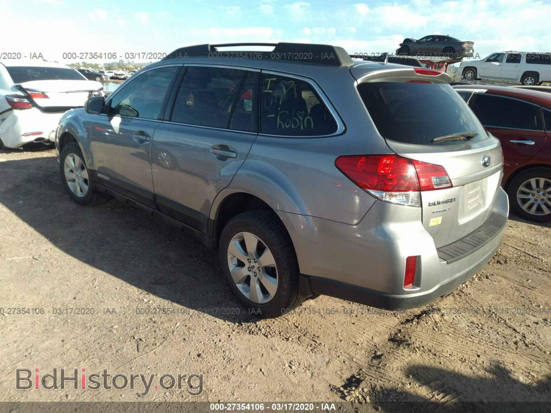2011 SUBARU OUTBACK - VIN: 4S4BRCLC4B3440127 - Фото 3