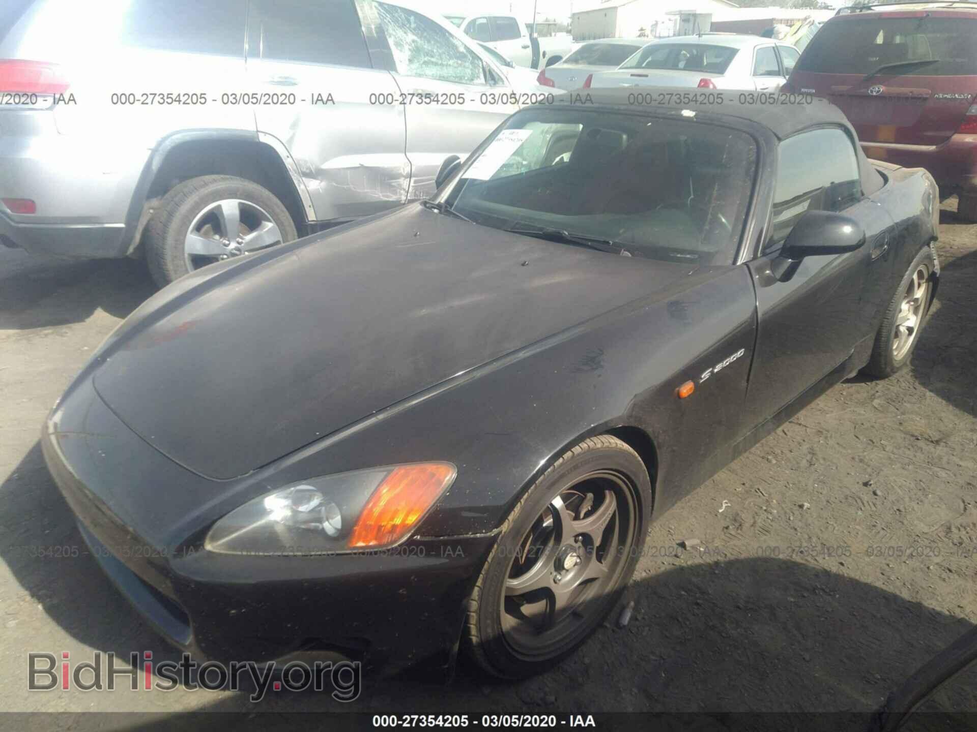 2000 HONDA S2000 - VIN: JHMAP1145YT005517 - Фото 2
