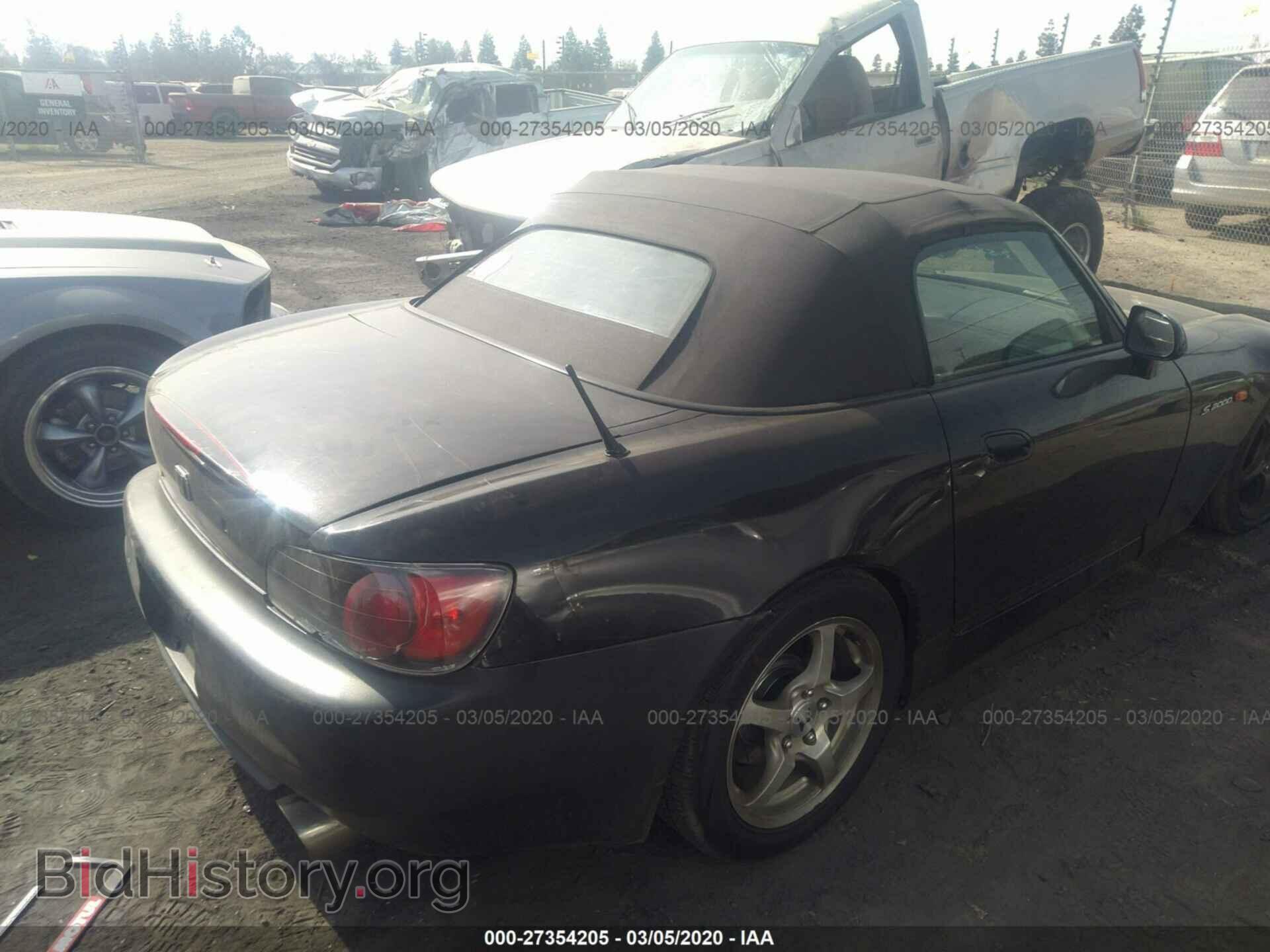 2000 HONDA S2000 - VIN: JHMAP1145YT005517 - Фото 4