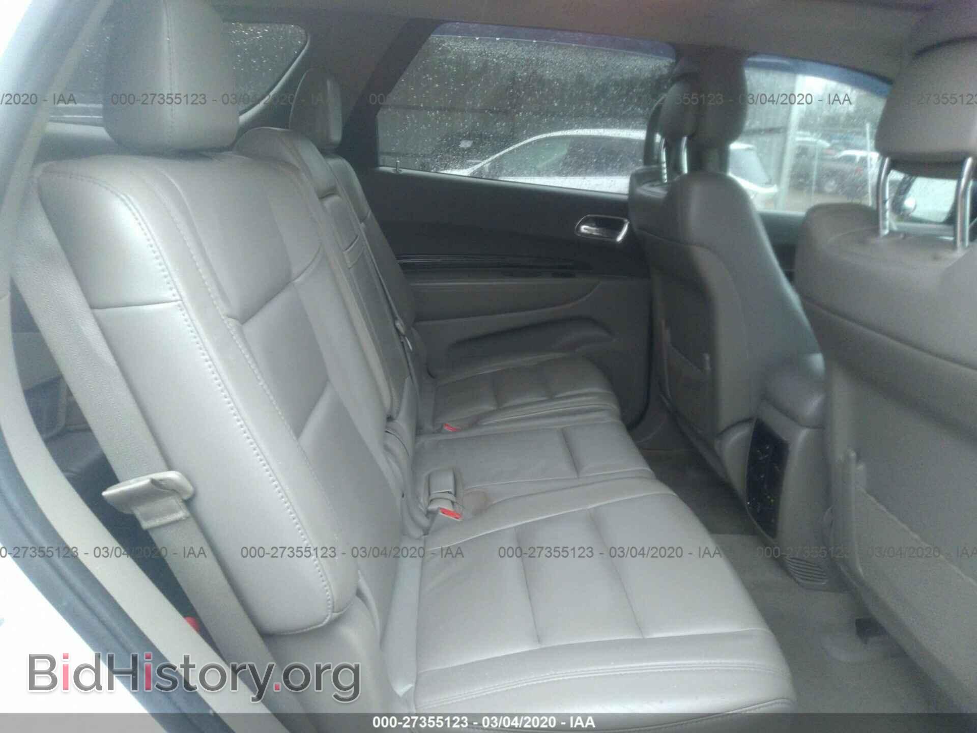 2013 DODGE DURANGO - VIN: 1C4RDJDG9DC676380 - Фото 8