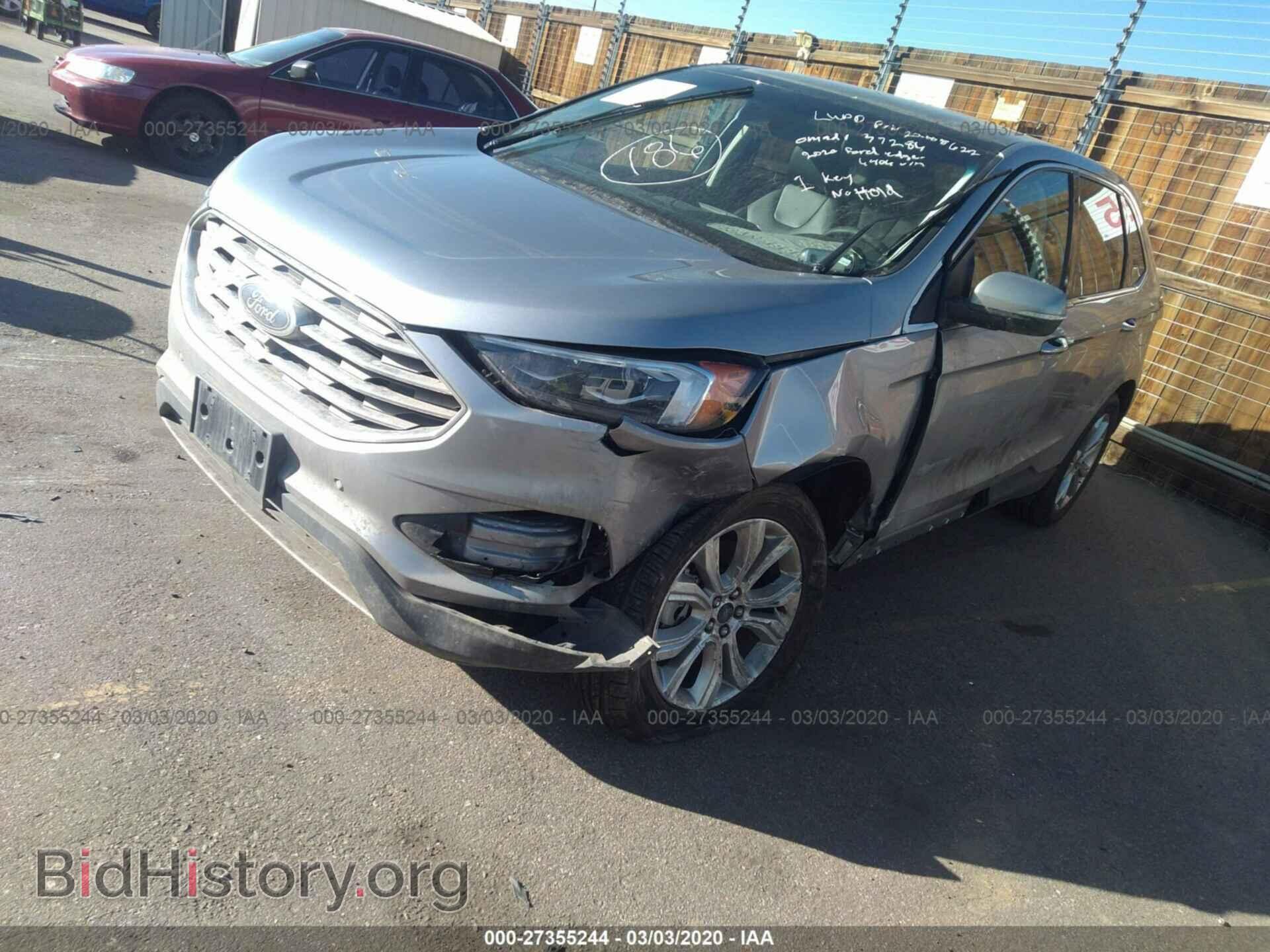 2020 FORD EDGE - VIN: 2FMPK4K94LBA16406 - Фото 2
