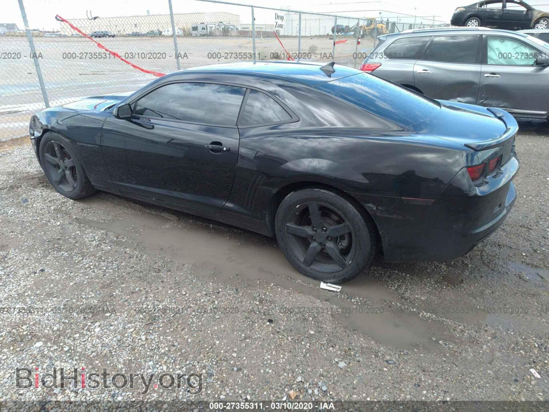 2012 CHEVROLET CAMARO - VIN: 2G1FB1E32C9170344 - Фото 3