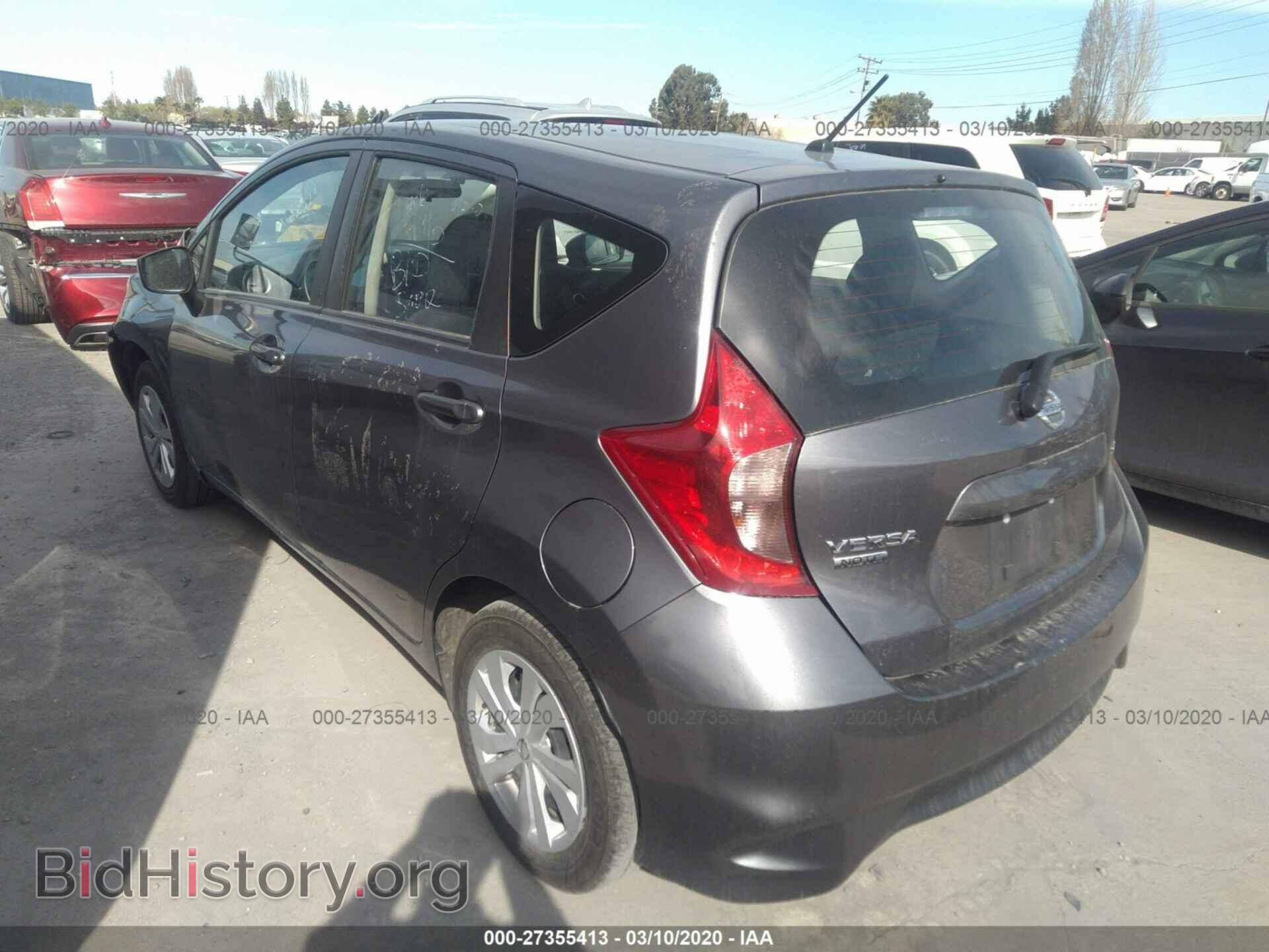 2019 NISSAN VERSA NOTE - VIN: 3N1CE2CPXKL358007 - Фото 3
