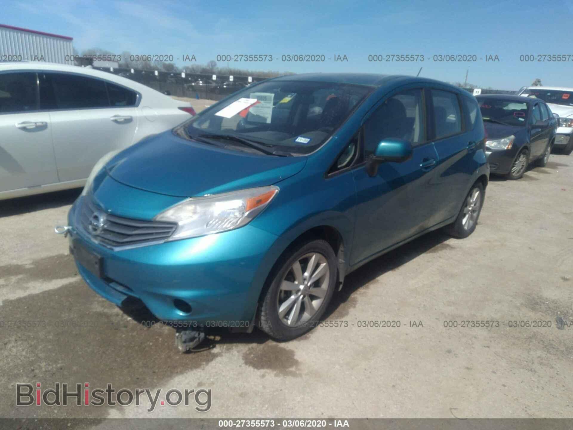 2014 NISSAN VERSA NOTE - VIN: 3N1CE2CP9EL352428 - Фото 2