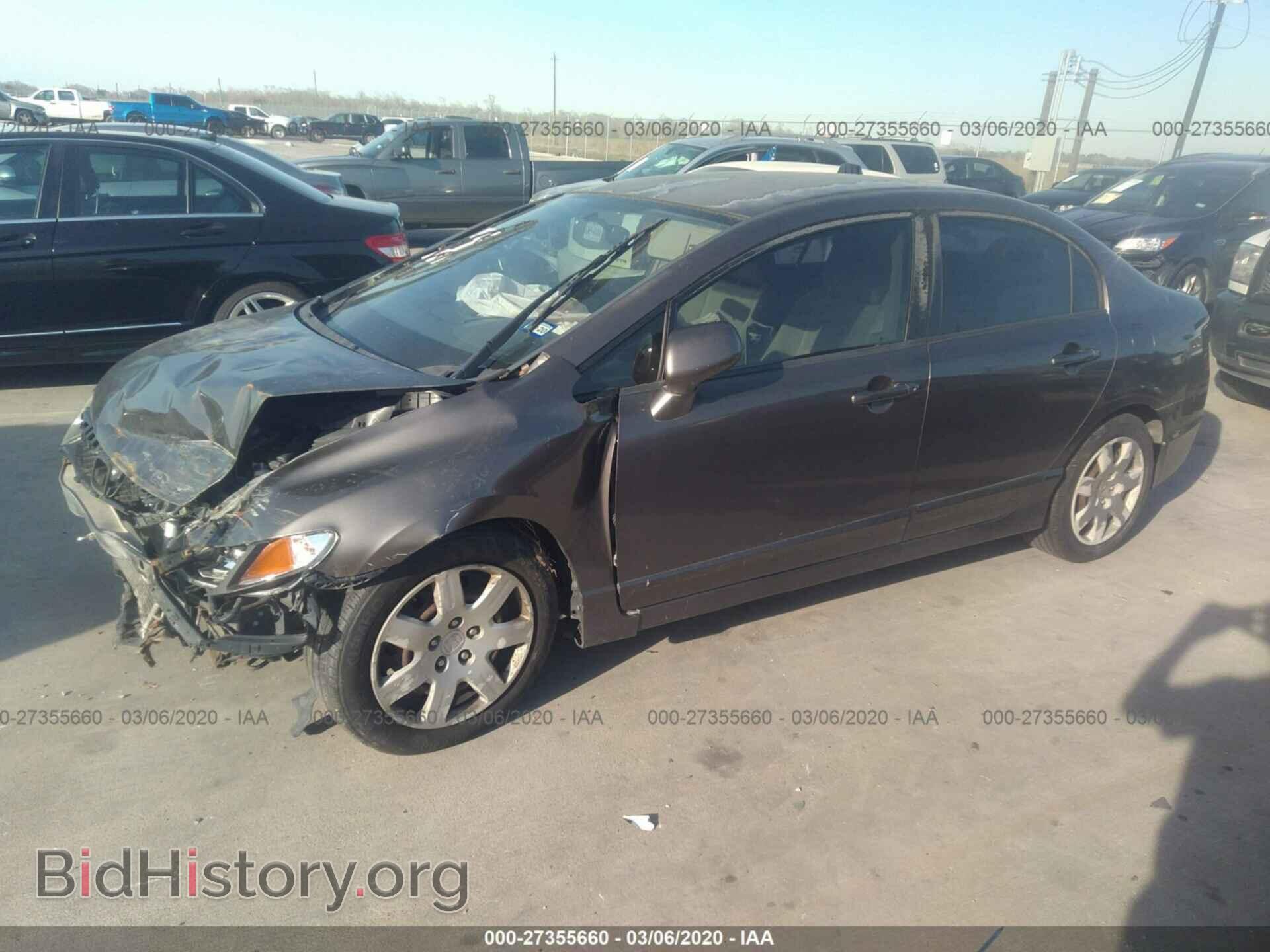 2011 HONDA CIVIC - VIN: 2HGFA1F52BH522483 - Фото 2