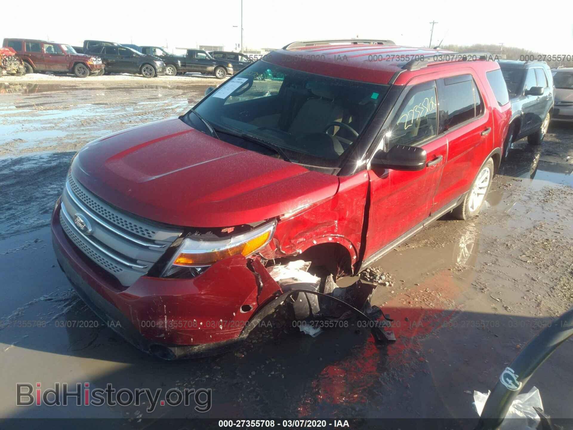 2015 FORD EXPLORER - VIN: 1FM5K8B80FGA07351 - Фото 2