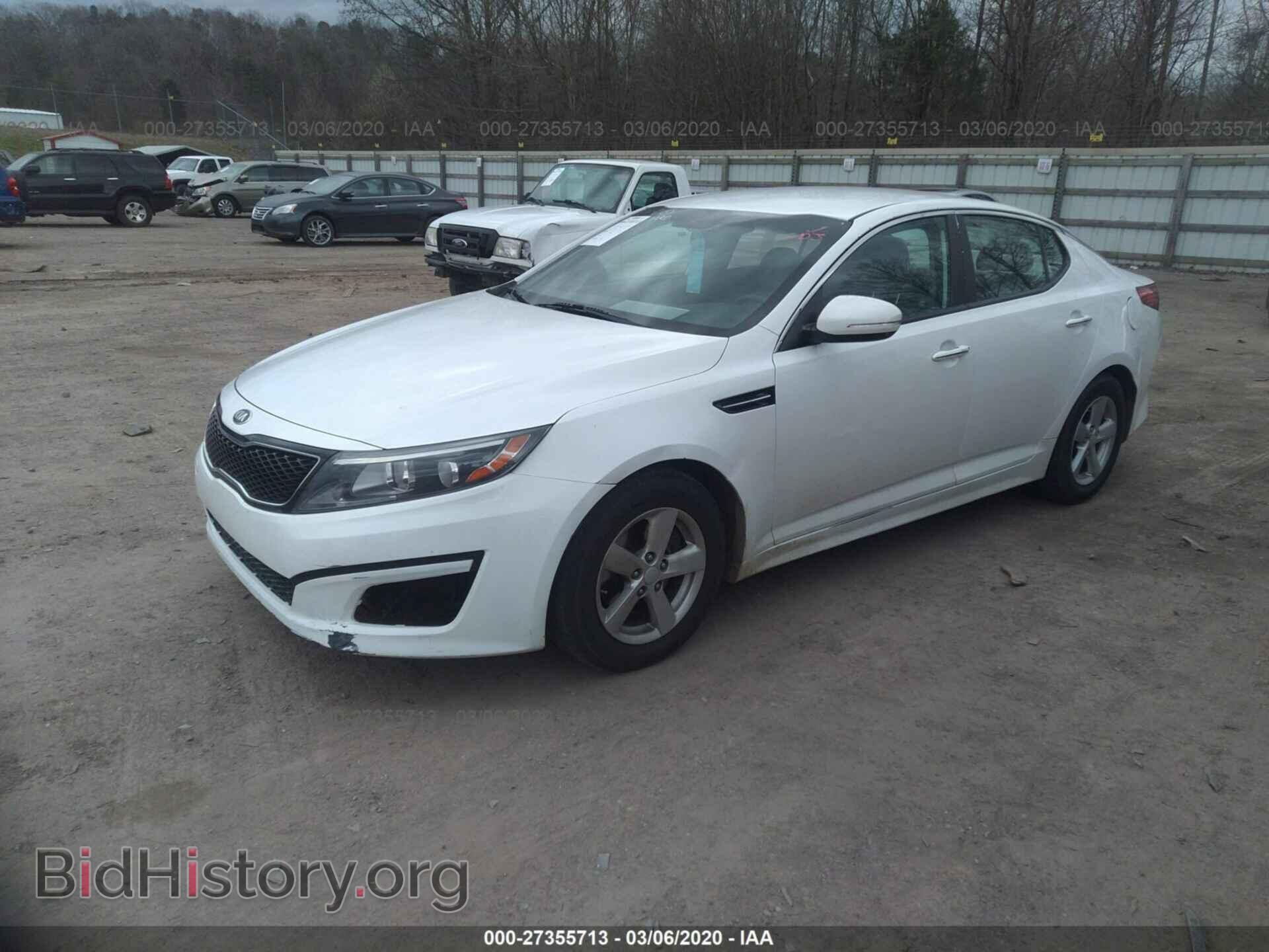 2015 KIA OPTIMA - VIN: KNAGM4A71F5544845 - Photo 2