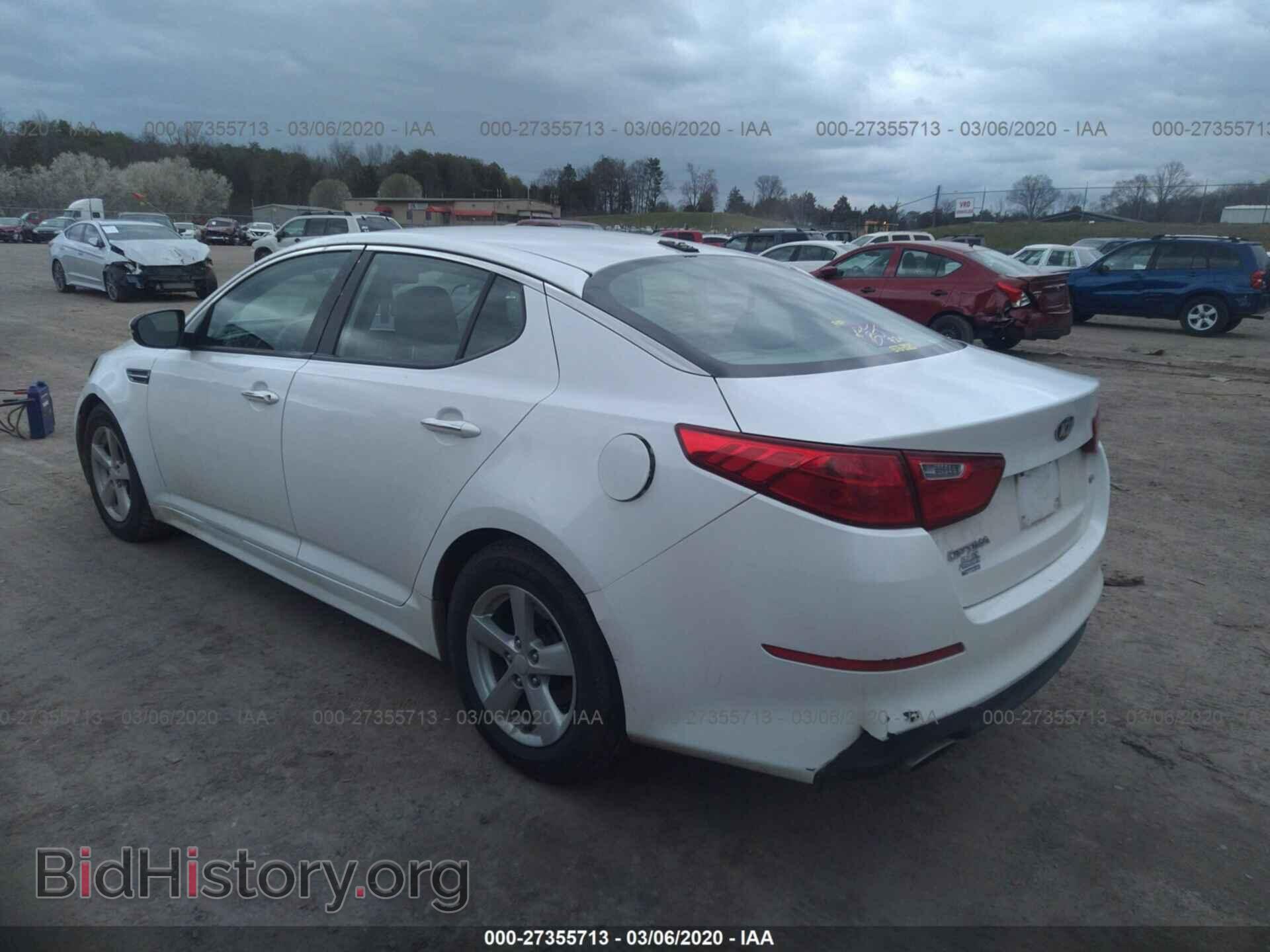 2015 KIA OPTIMA - VIN: KNAGM4A71F5544845 - Photo 3