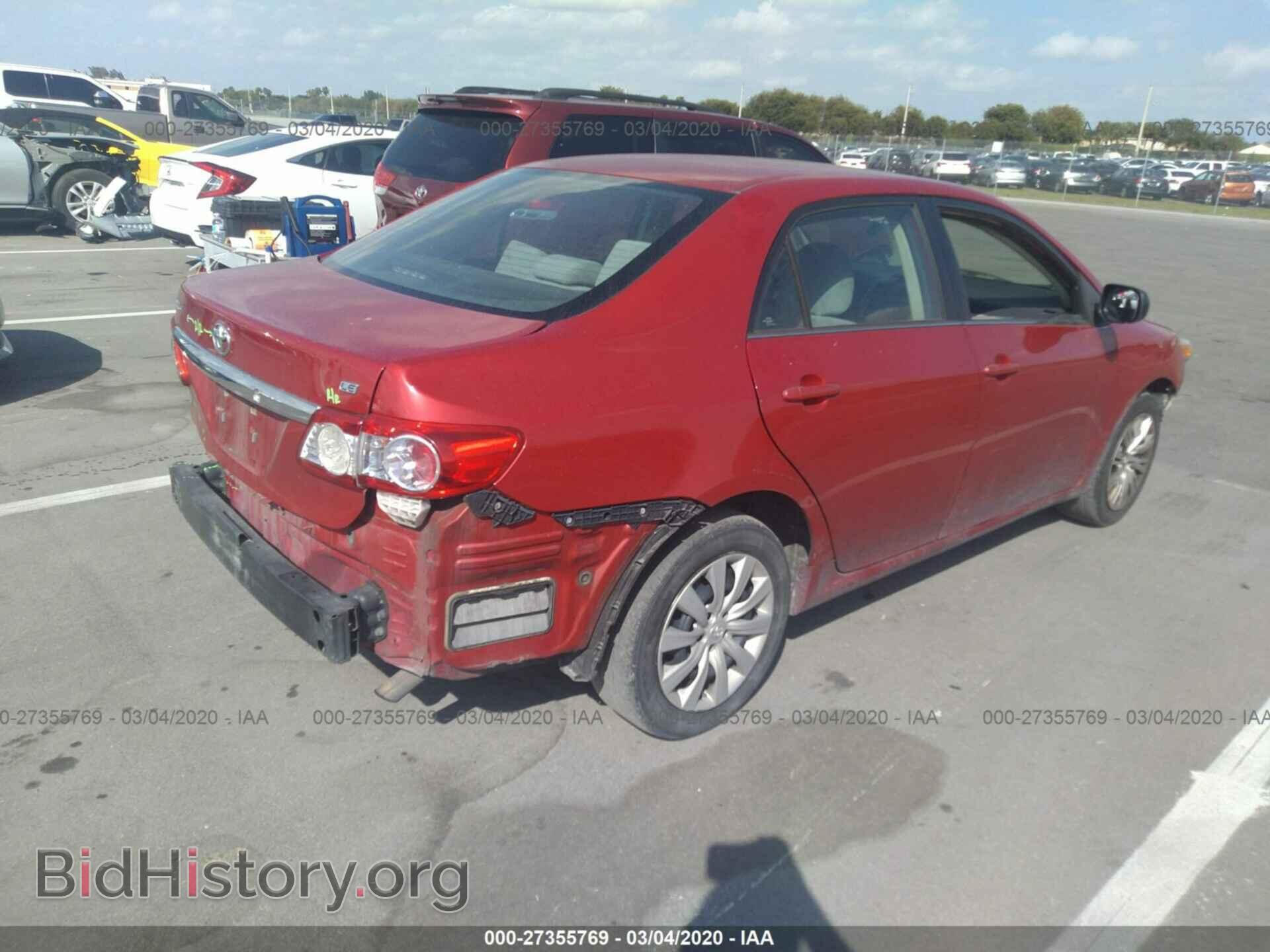 2013 TOYOTA COROLLA - VIN: 5YFBU4EE5DP160220 - Фото 4
