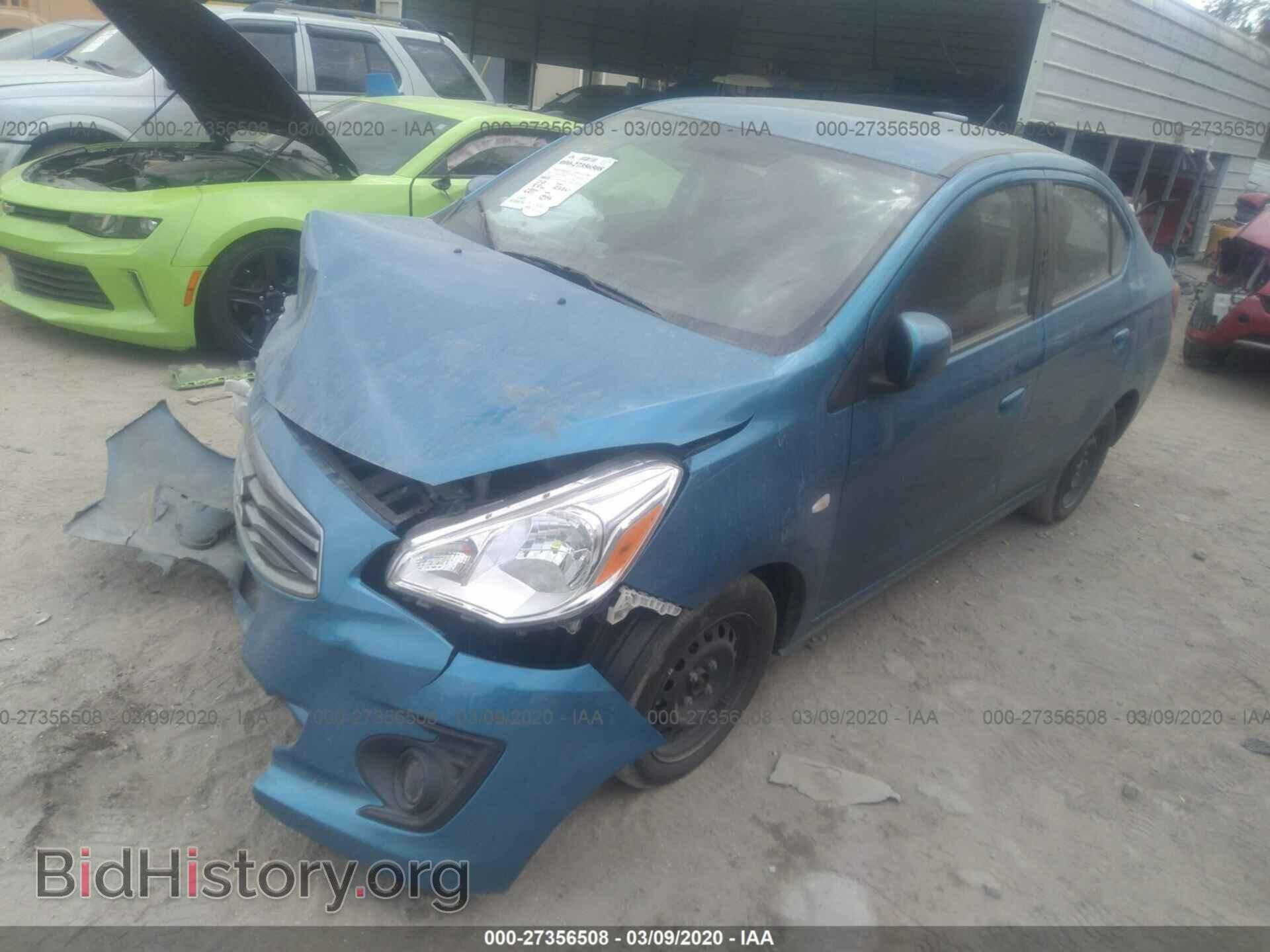 2019 MITSUBISHI MIRAGE - VIN: ML32F3FJ5KHF11304 - Фото 2