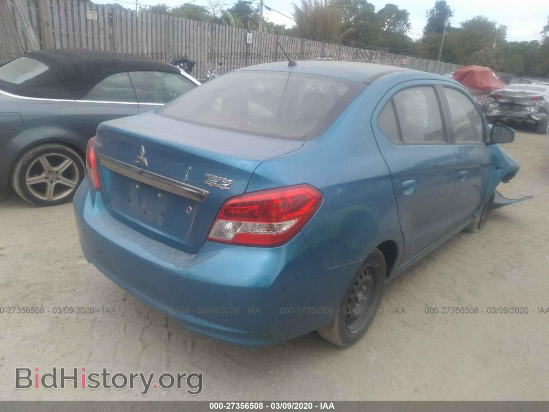 2019 MITSUBISHI MIRAGE - VIN: ML32F3FJ5KHF11304 - Фото 4