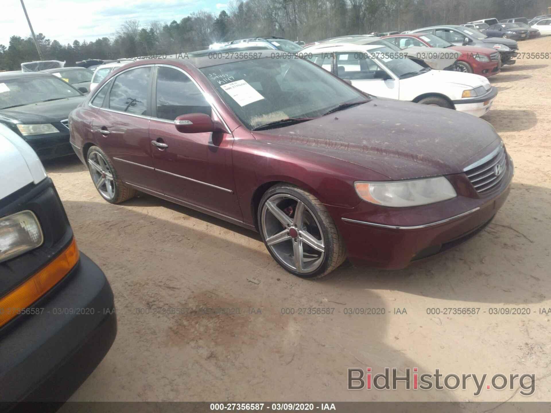 Photo KMHFC46F88A319457 - HYUNDAI AZERA 2008