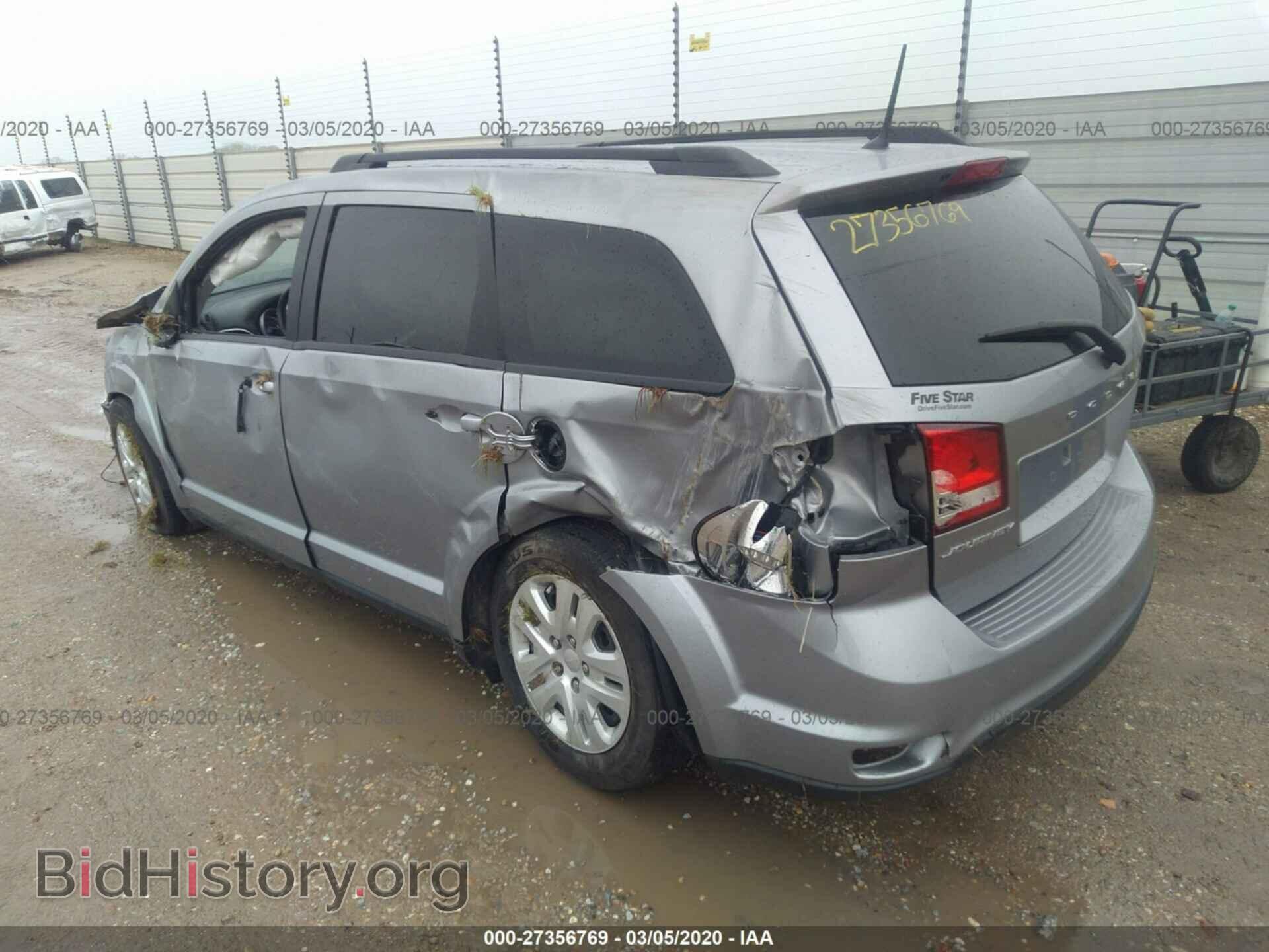 2019 DODGE JOURNEY - VIN: 3C4PDCBB3KT694319 - Фото 3