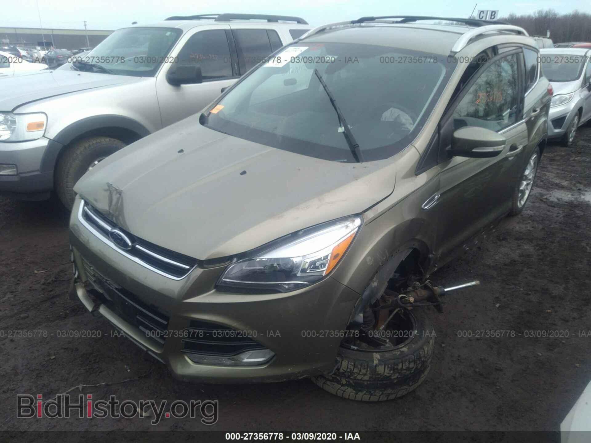 2013 FORD ESCAPE - VIN: 1FMCU0J99DUC22710 - Фото 2