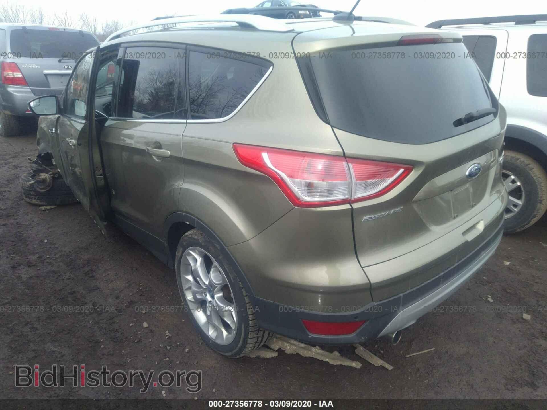 2013 FORD ESCAPE - VIN: 1FMCU0J99DUC22710 - Фото 3