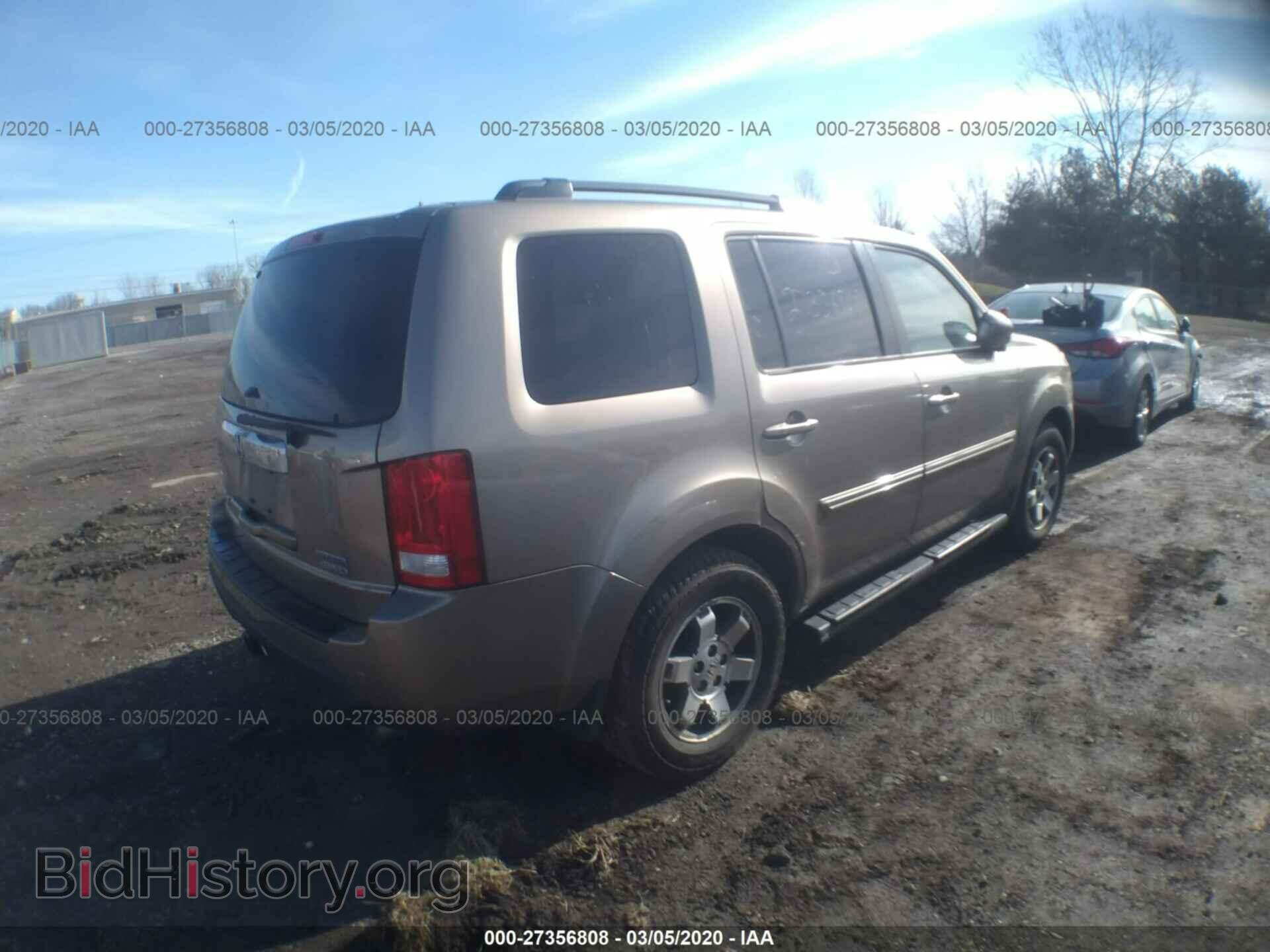 2010 HONDA PILOT - VIN: 5FNYF4H95AB035762 - Фото 4