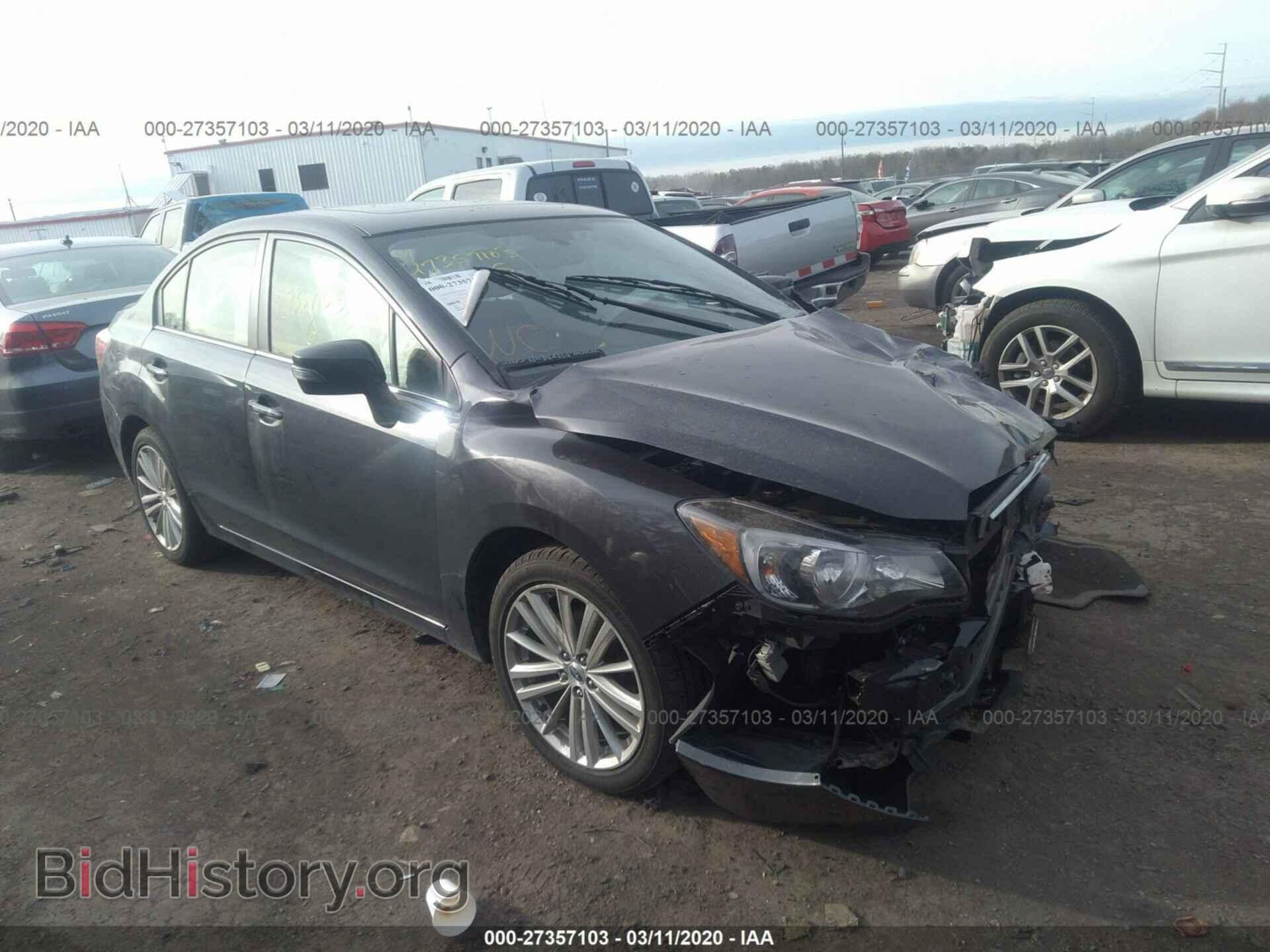 Photo JF1GJAN60GH014321 - SUBARU IMPREZA 2016