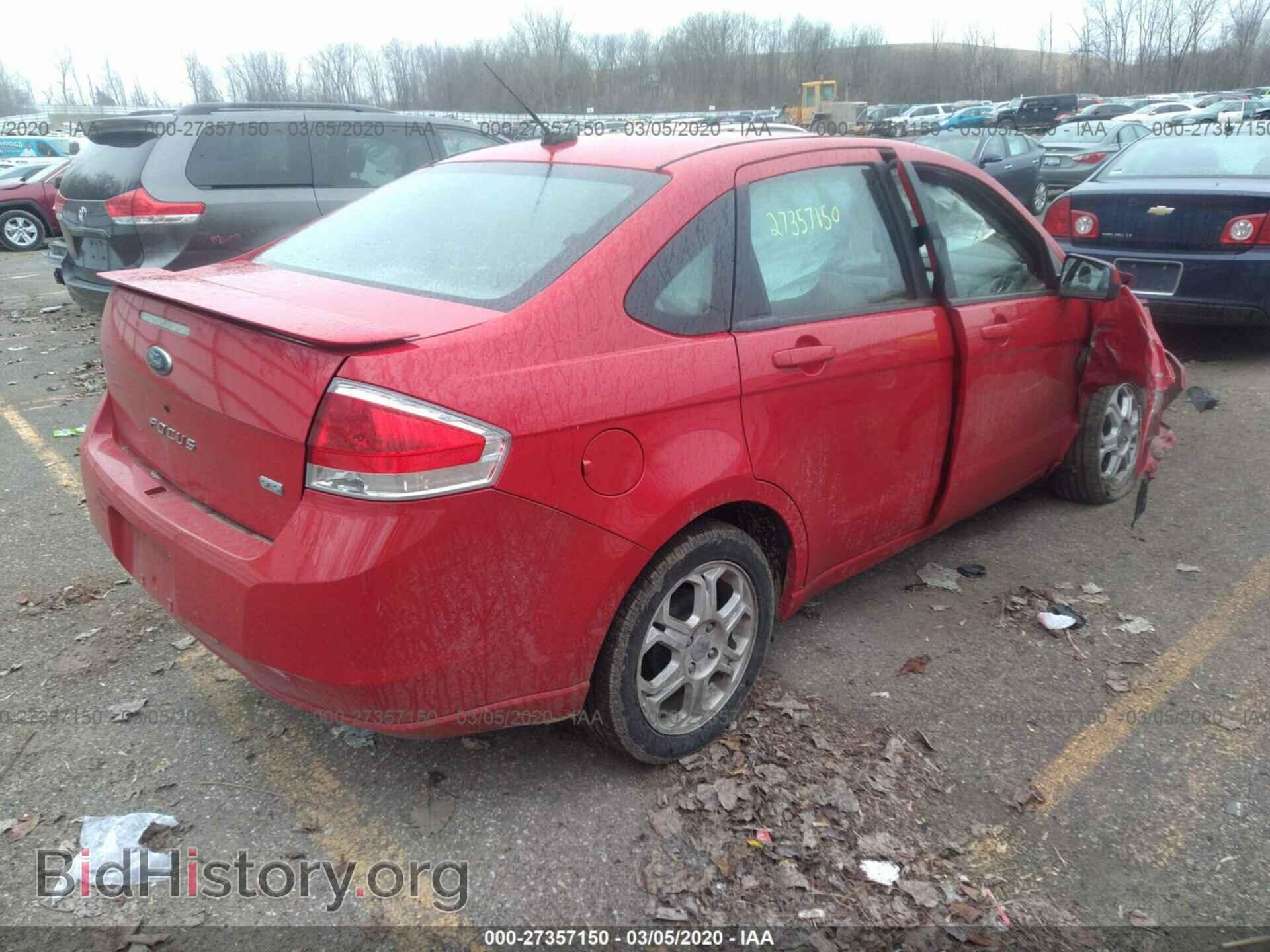 2008 FORD FOCUS - VIN: 1FAHP35N48W244706 - Фото 4